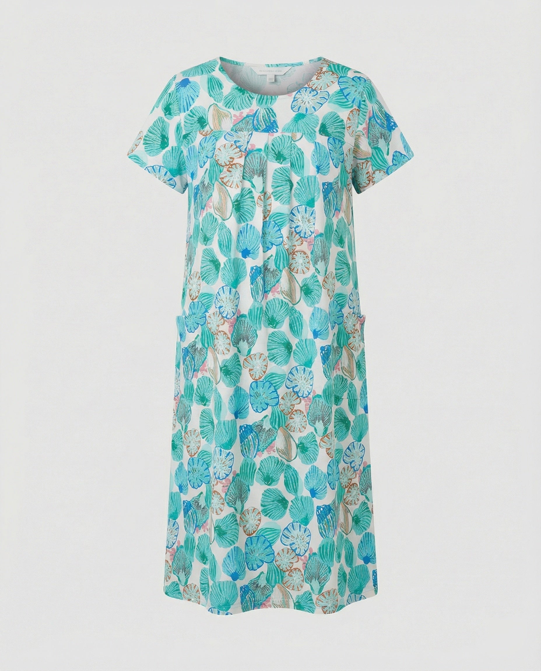 Lightweight Midi Dress Women With Pockets