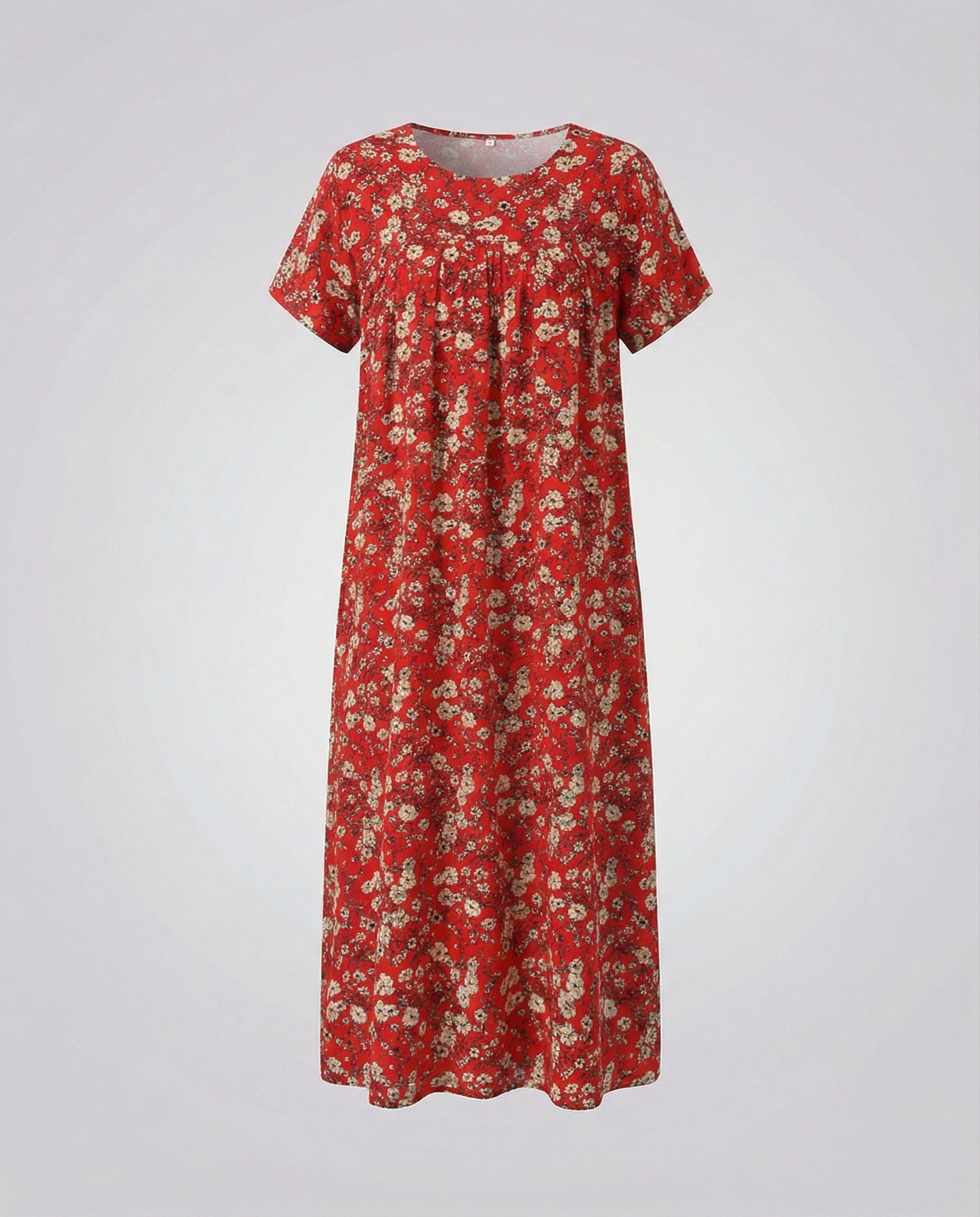 Lightweight Midi Dress Women With Pockets