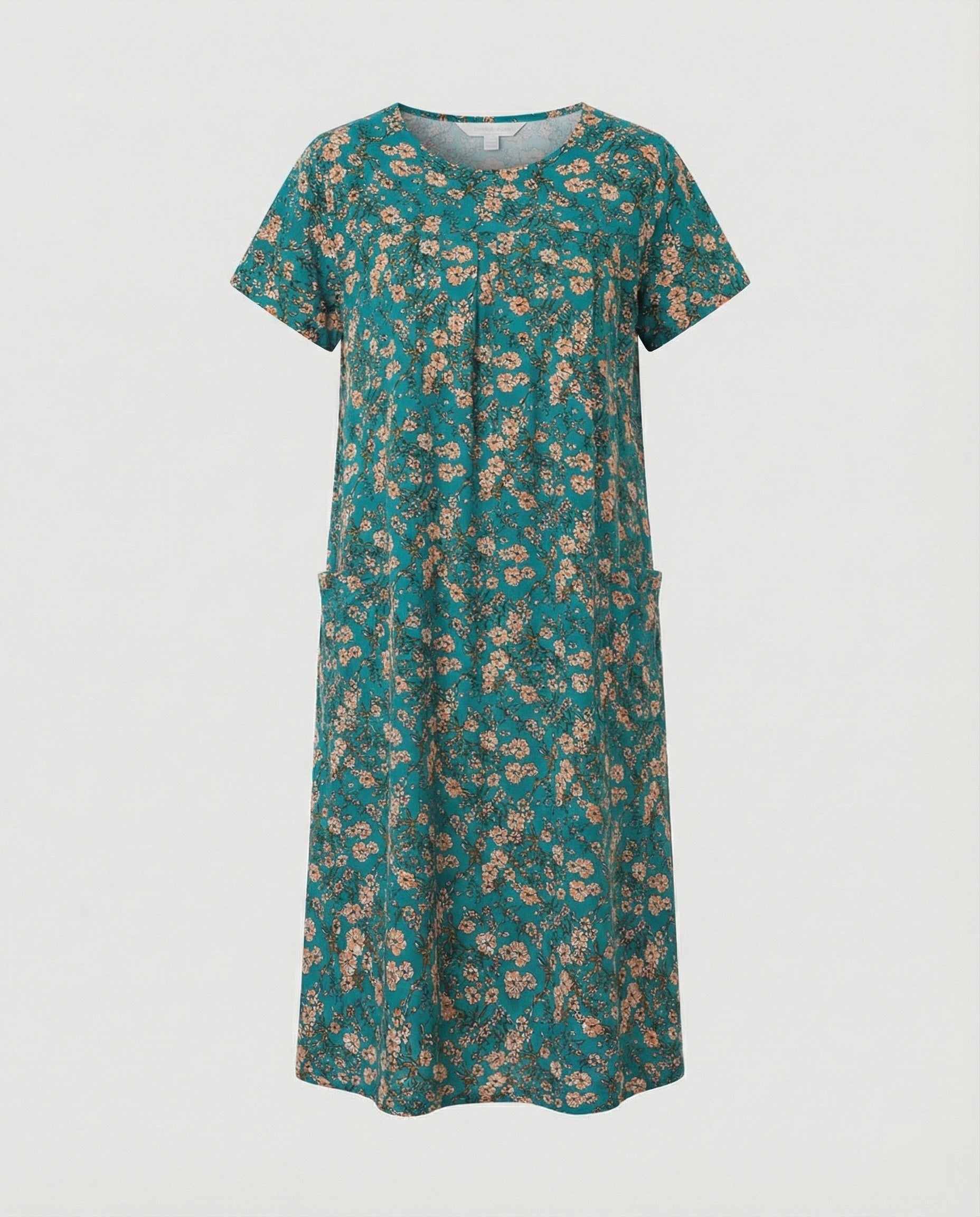 Lightweight Midi Dress Women With Pockets