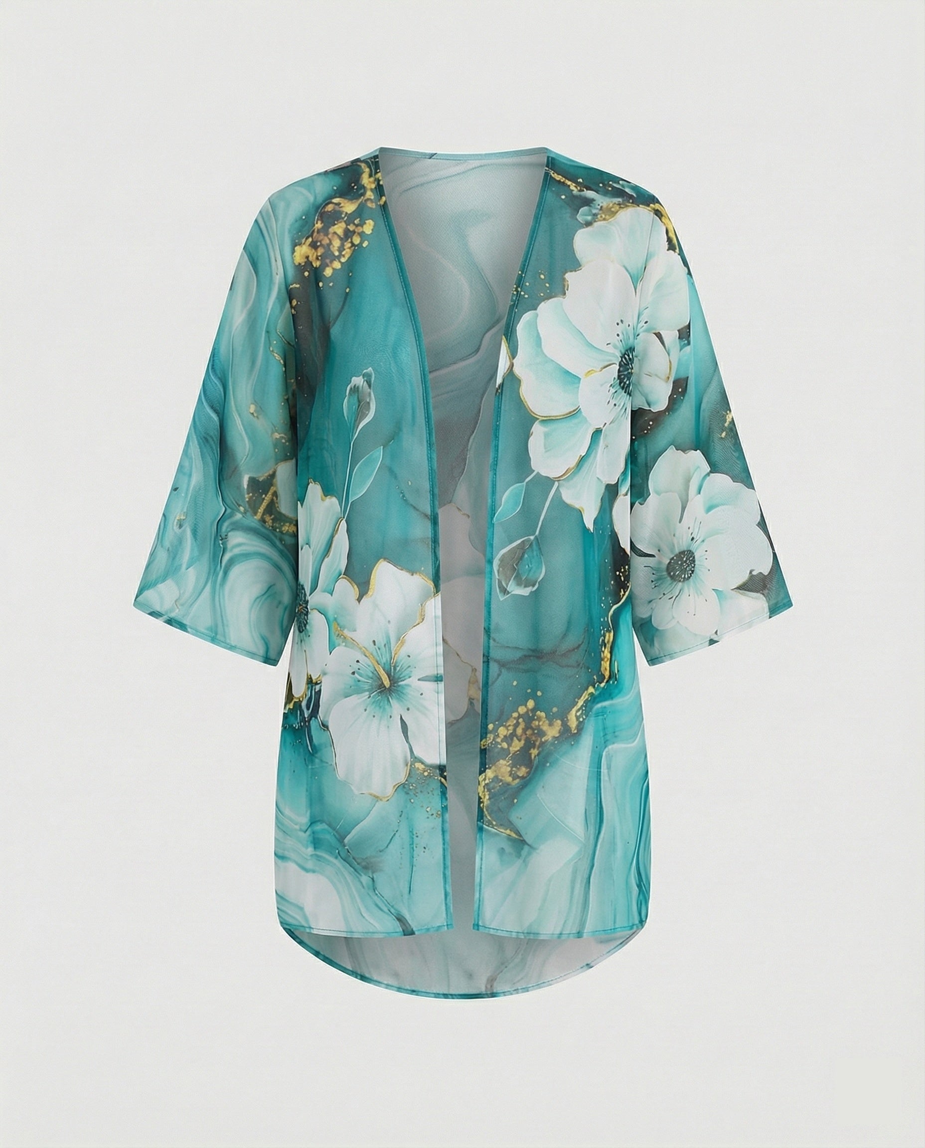 Open Kimono Women's Floral