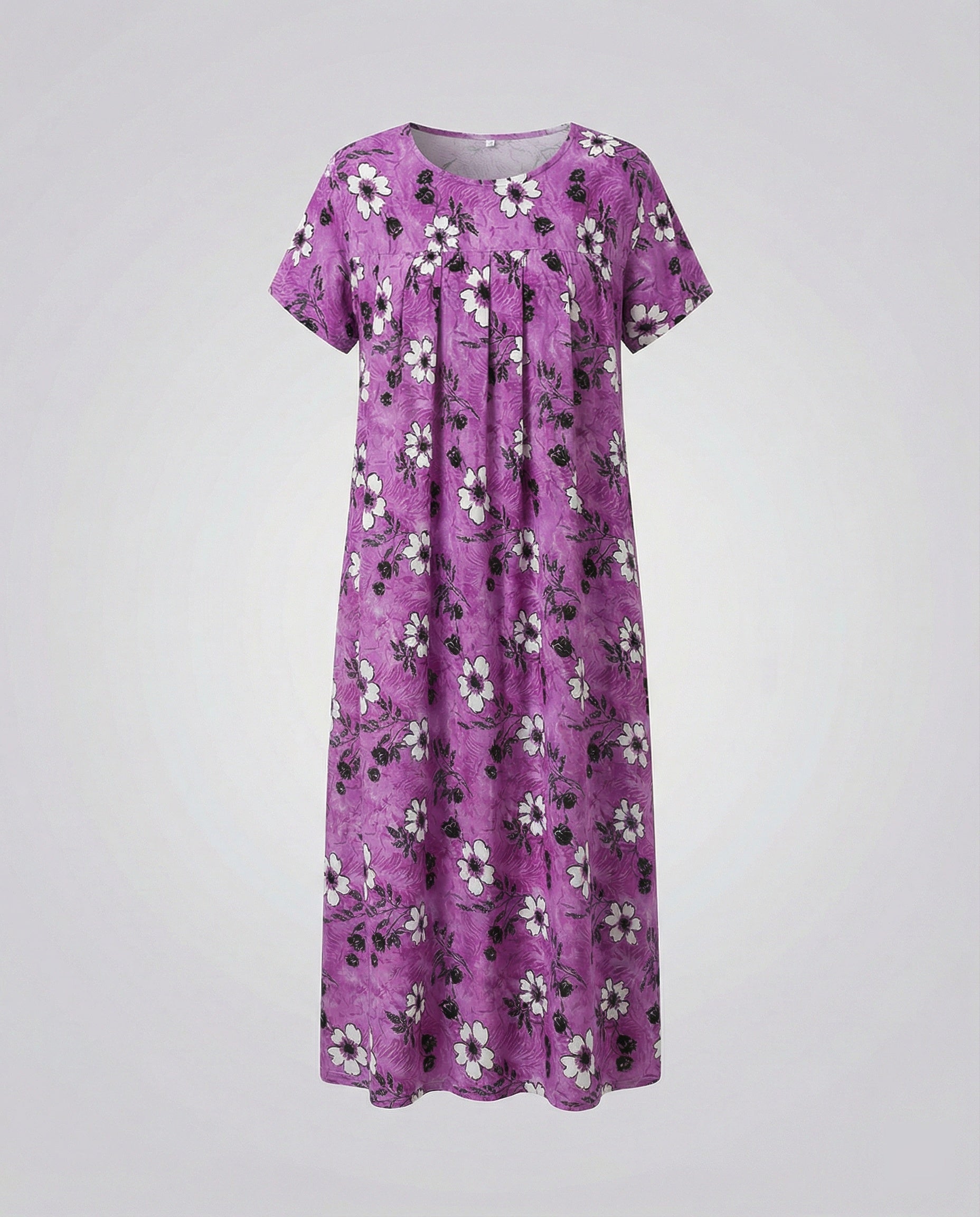 Lightweight Midi Dress Women With Pockets