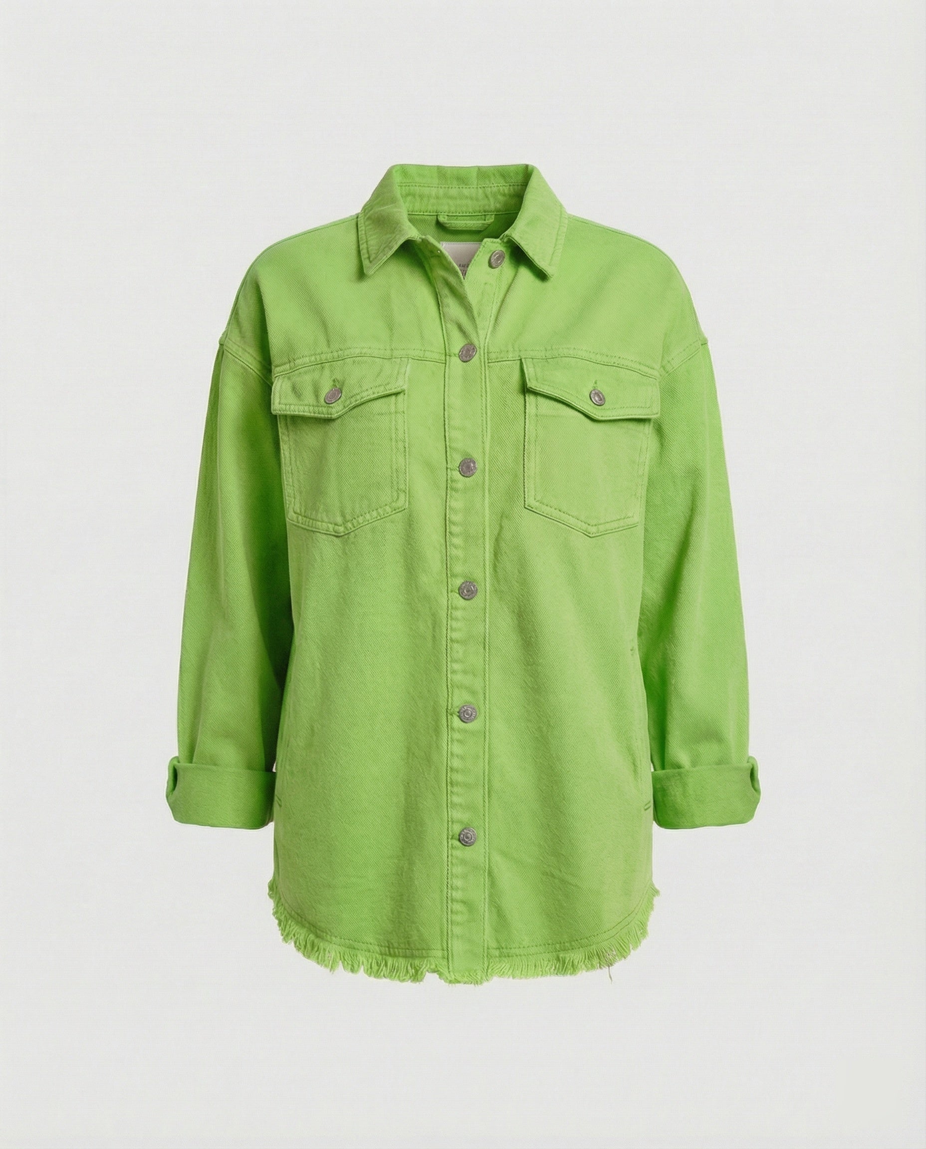 Women Long Sleeve Shirt Denim Jacket Style
