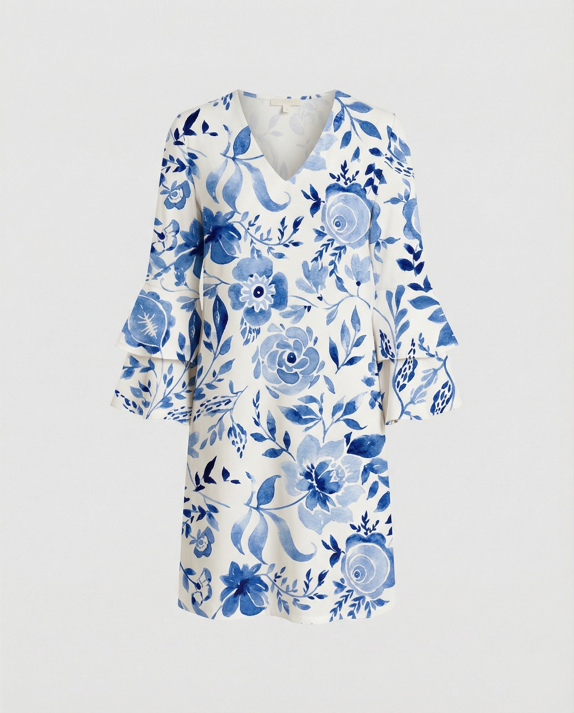 Ladies Floral Mini Dress Summer