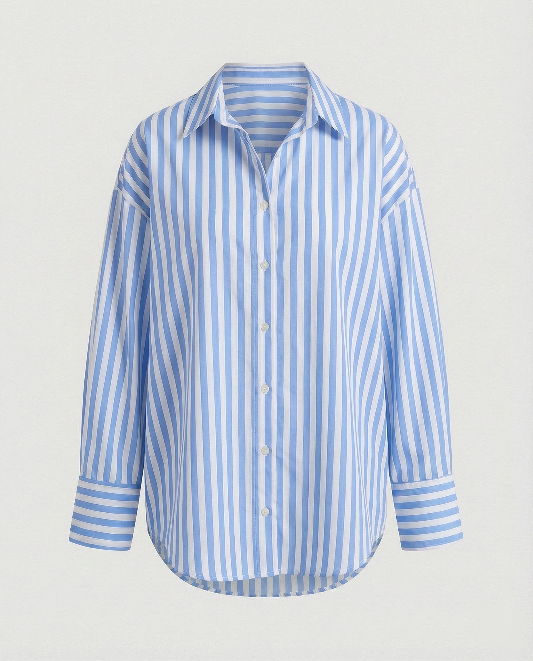 Women’s Shirt Blouse Stripes Loose