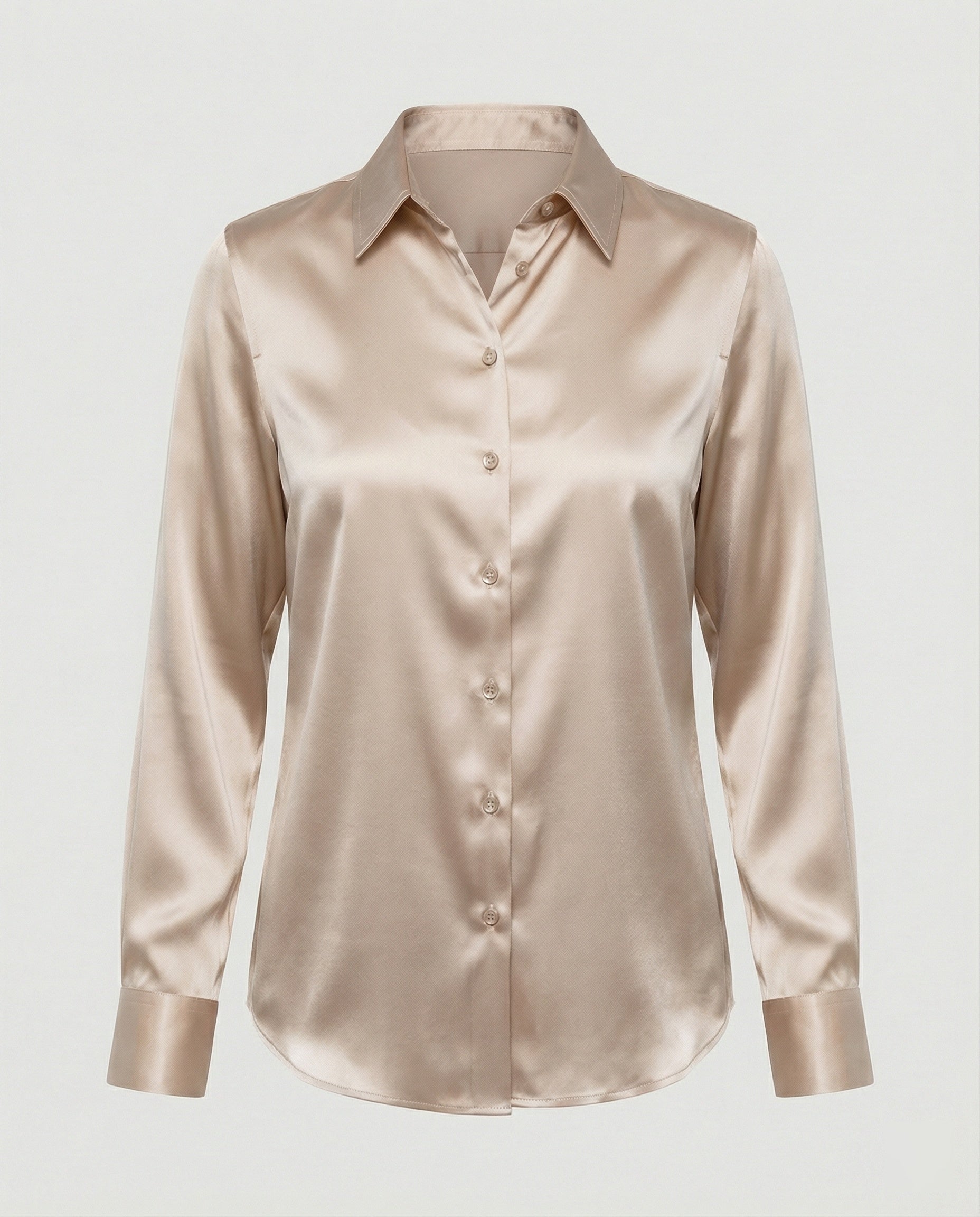 Blouse Women Satin Silky