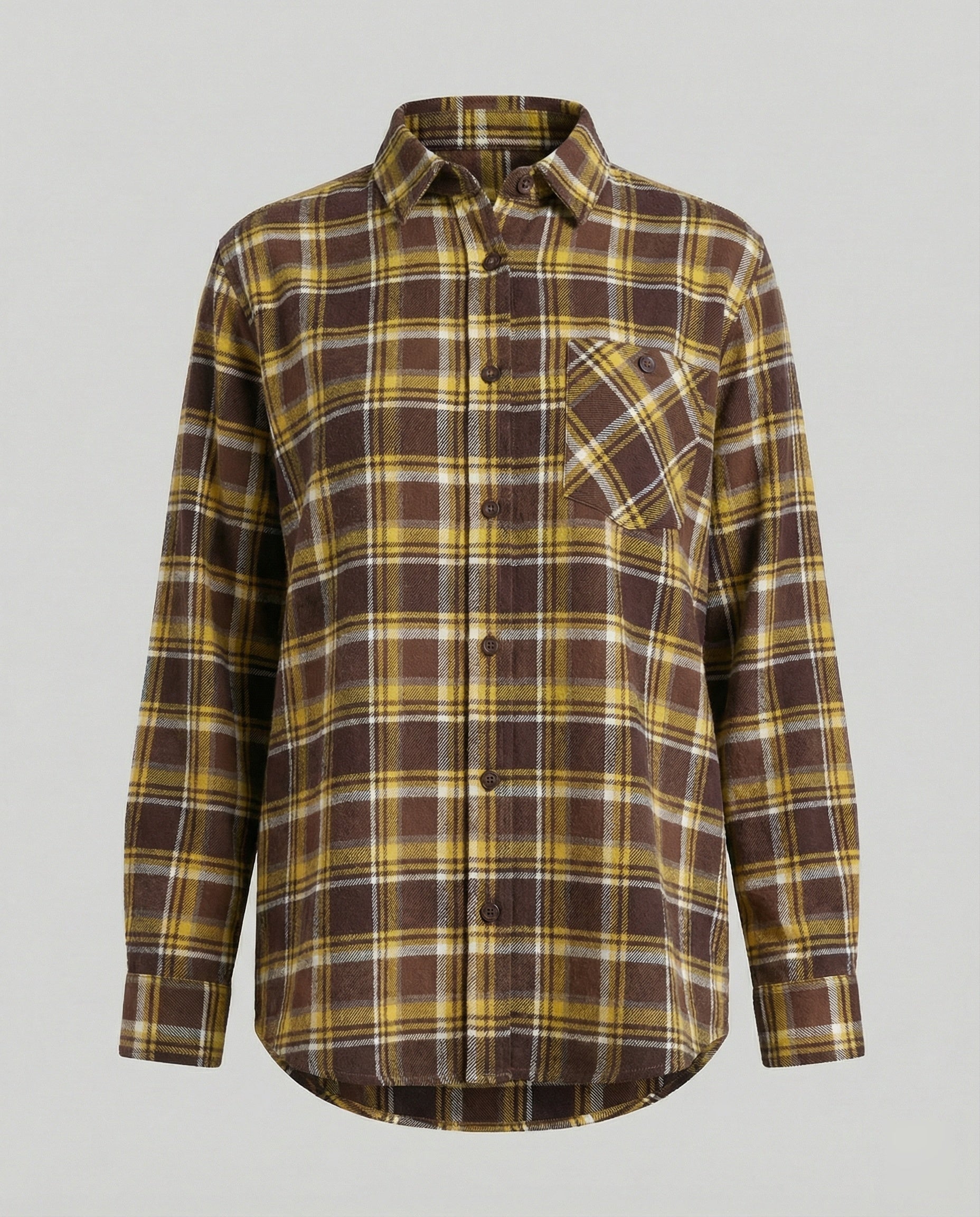 Women's Flannel Shirt Jacket Long