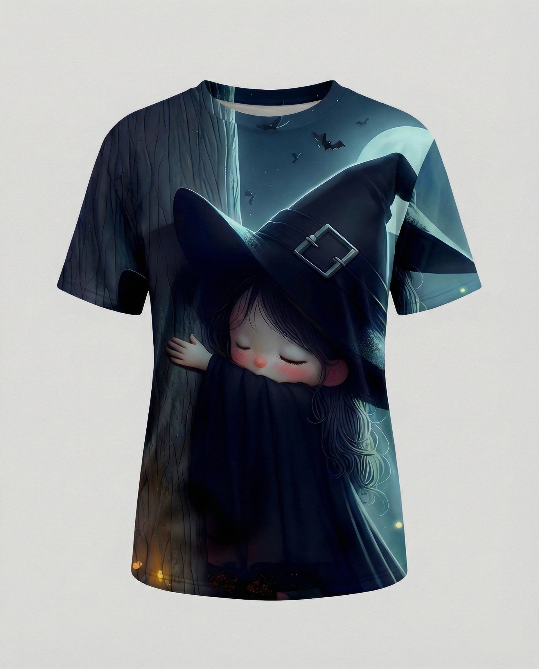 Short Sleeve Shirt Skull Print Women