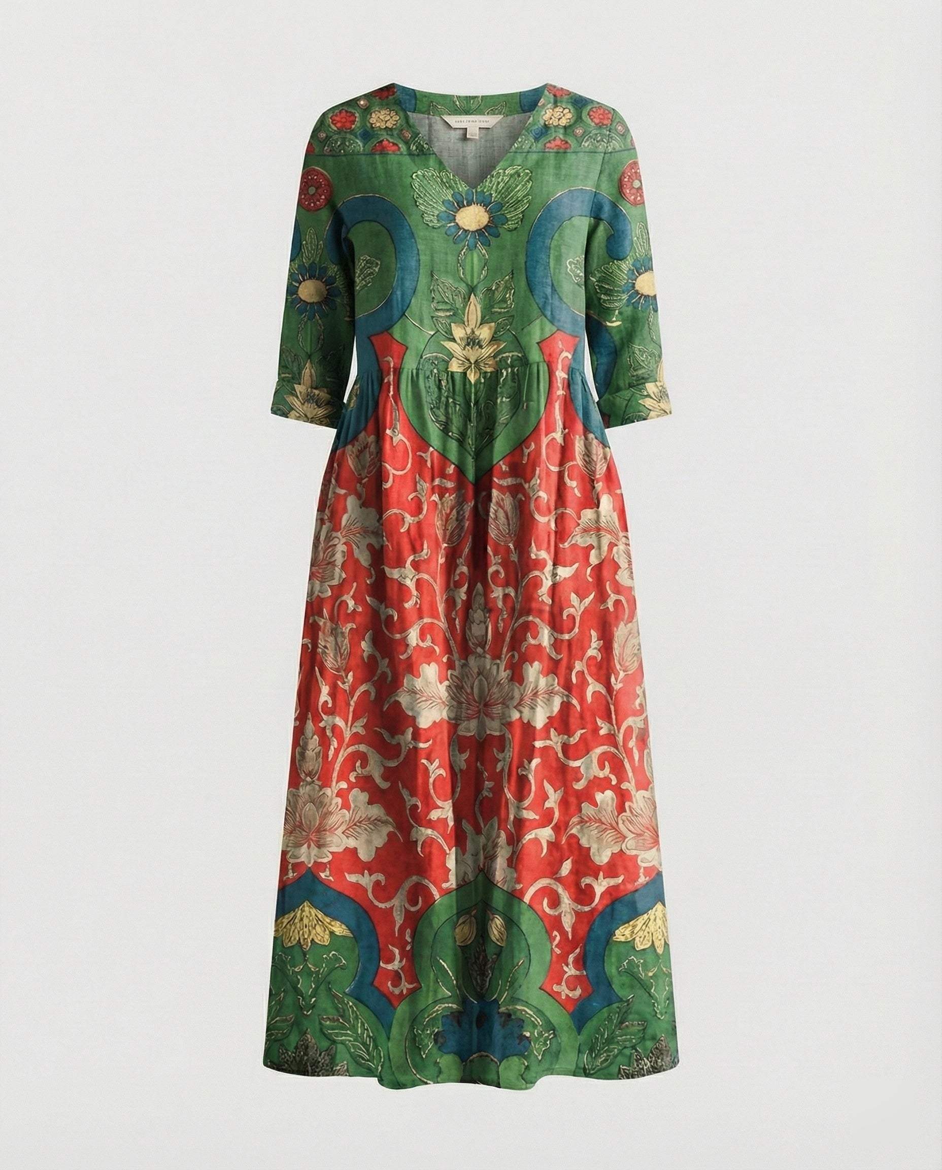 A-Line Maxi Dress Women With Pockets