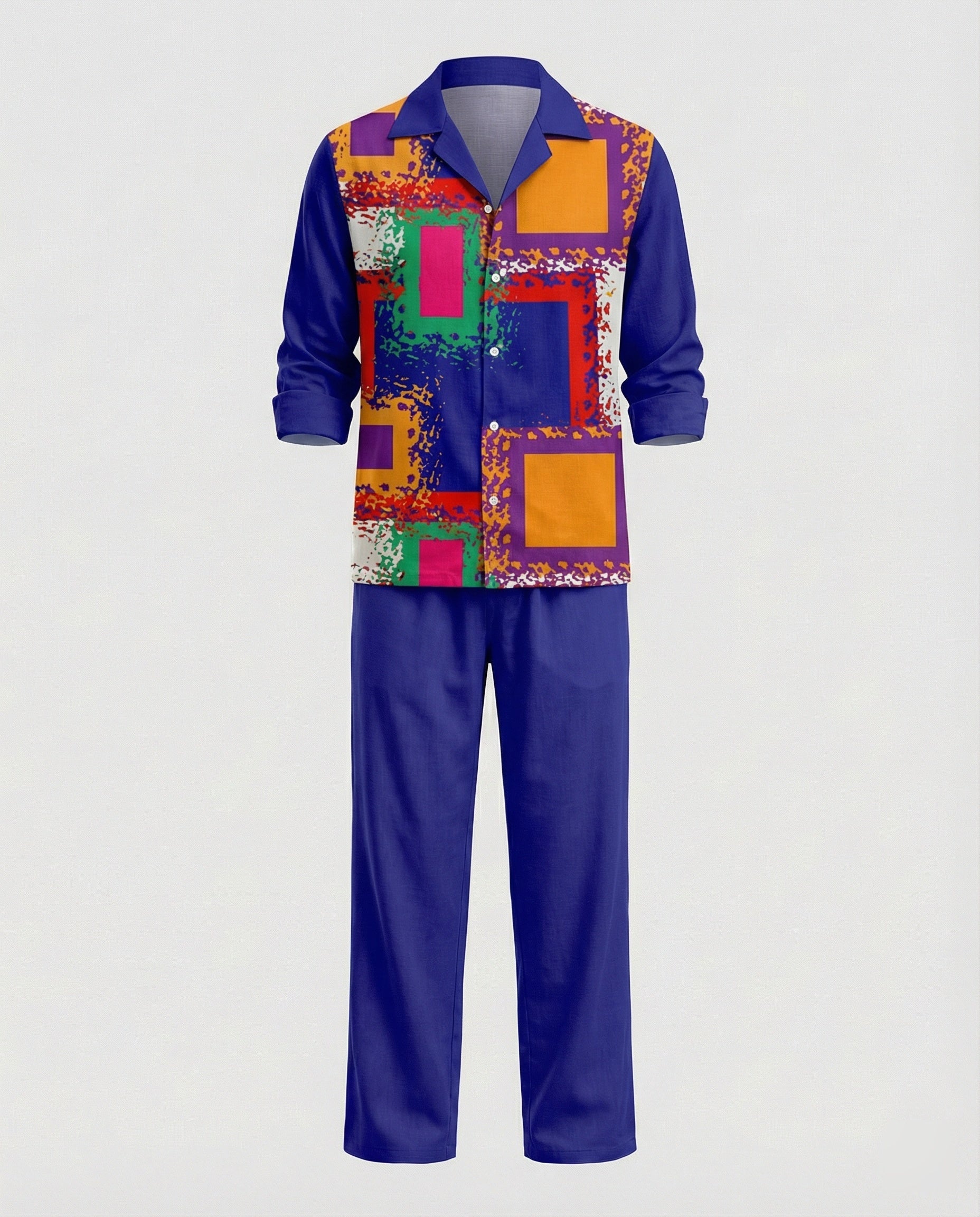 Men's Two-Piece Set Viscose Leisure