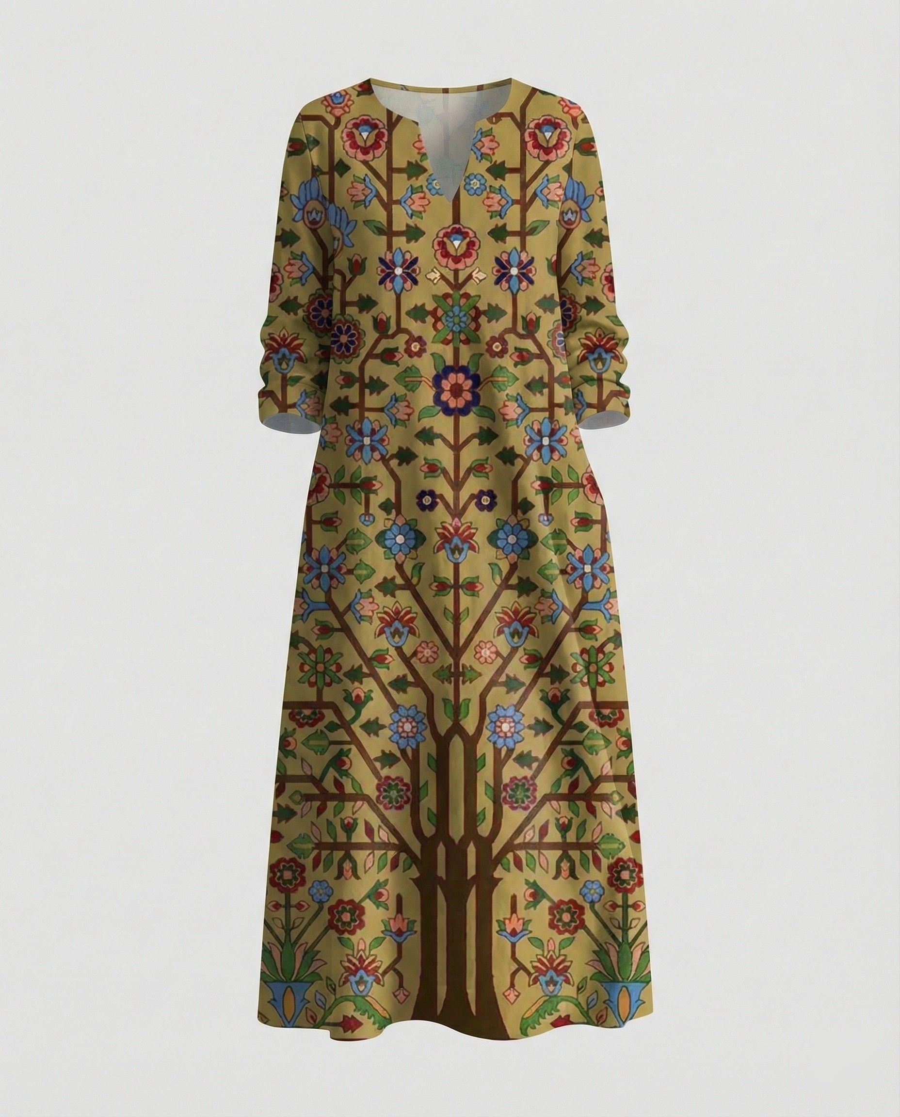 Boho Maxi Dress Summer Women Pockets