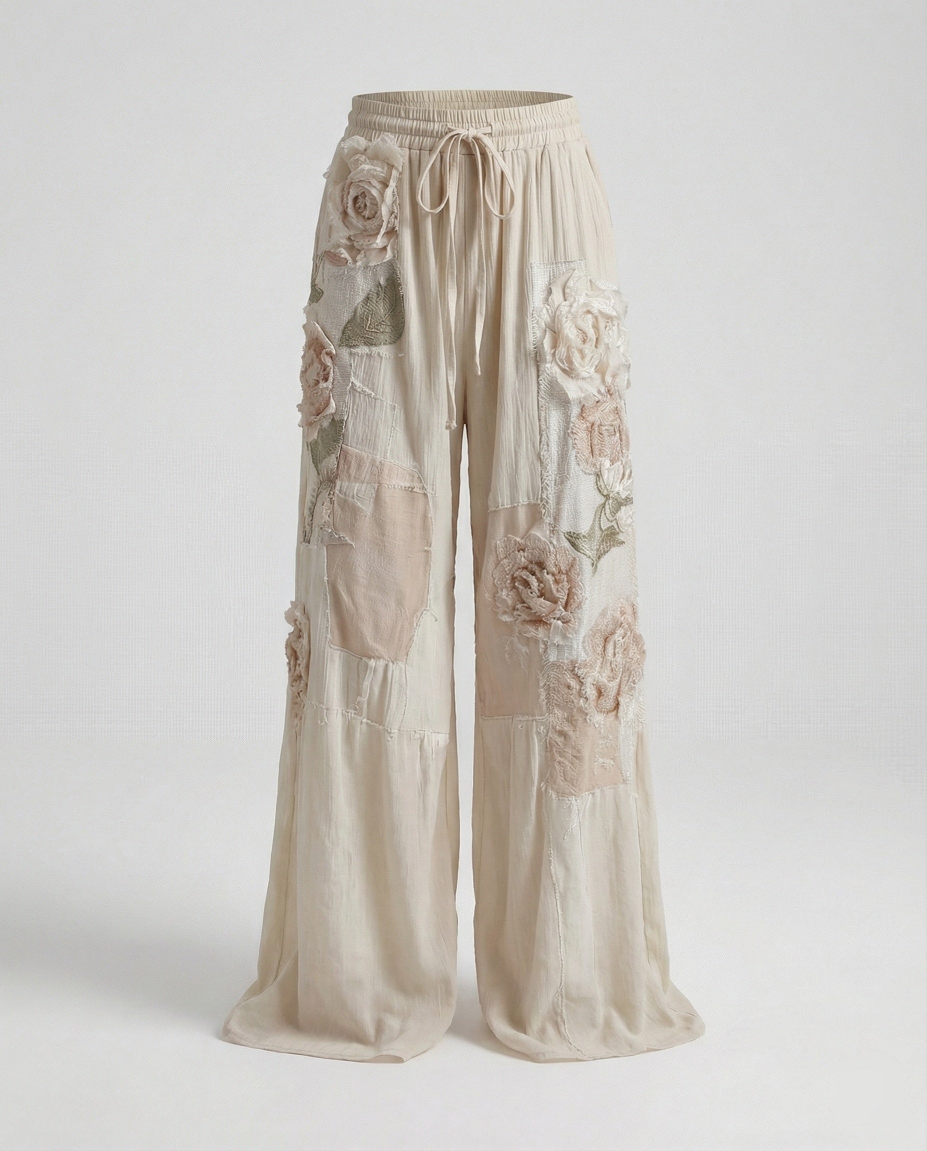 Women's Harem Pants Boho Patchwork