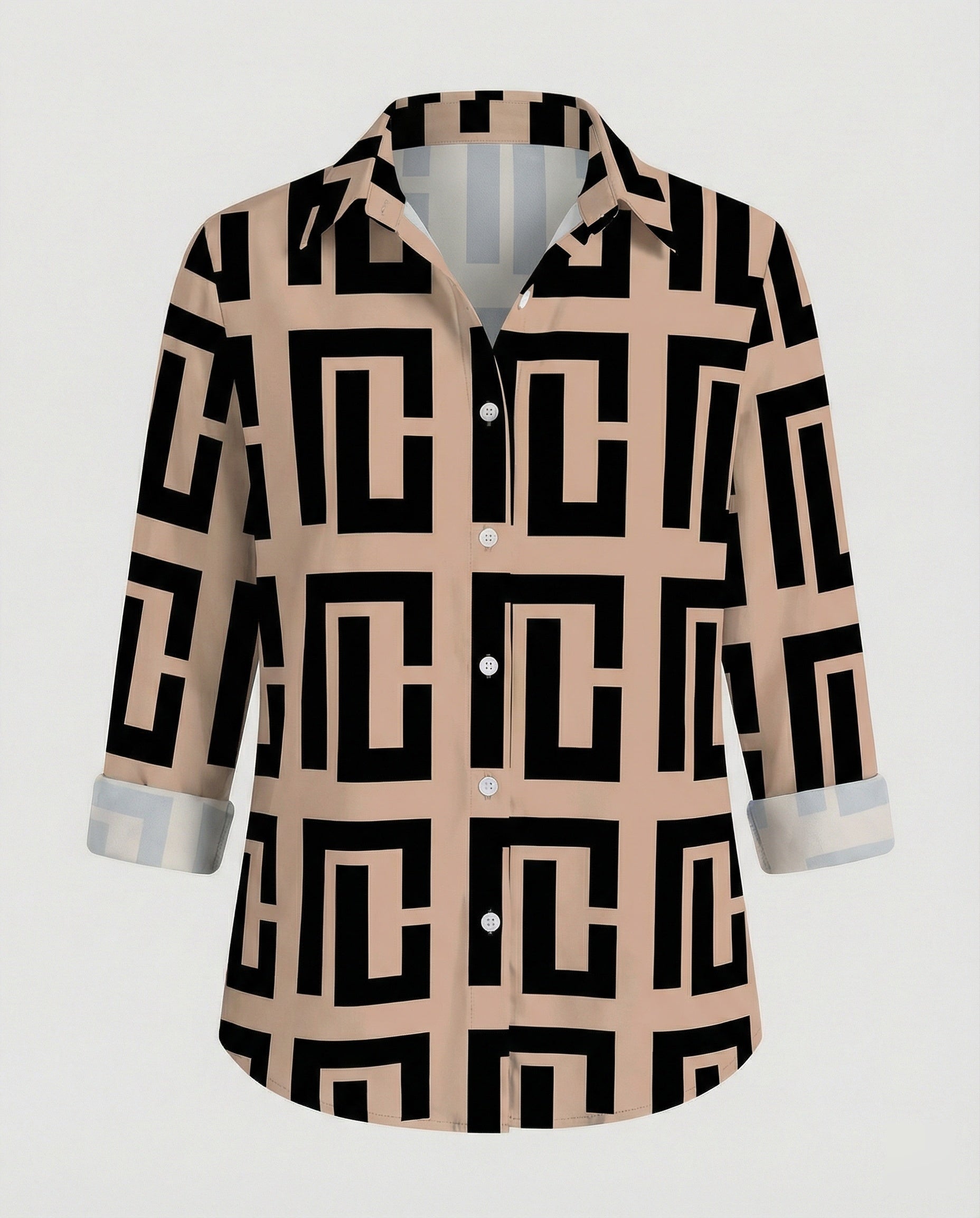 Women's Shirt Blouse Cat Print