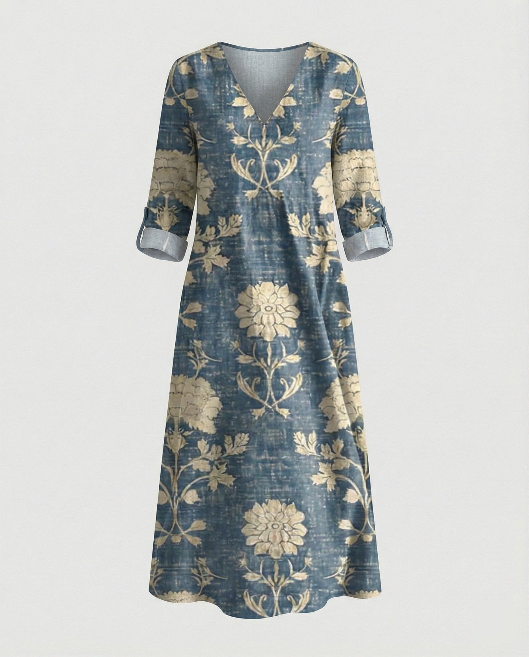 Boho Maxi Dress Summer Women Pockets