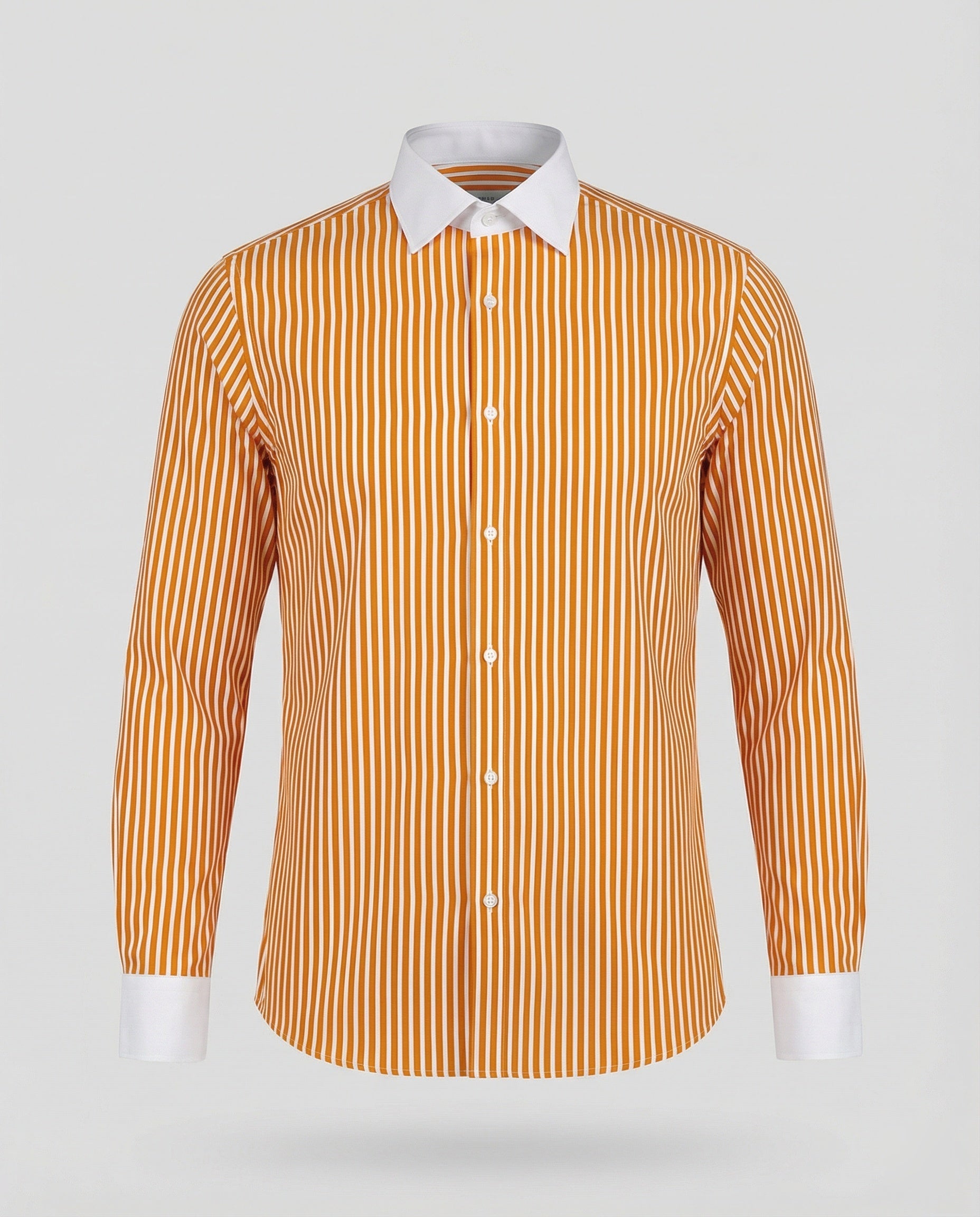 Men's Business Shirt Striped Kent Collar