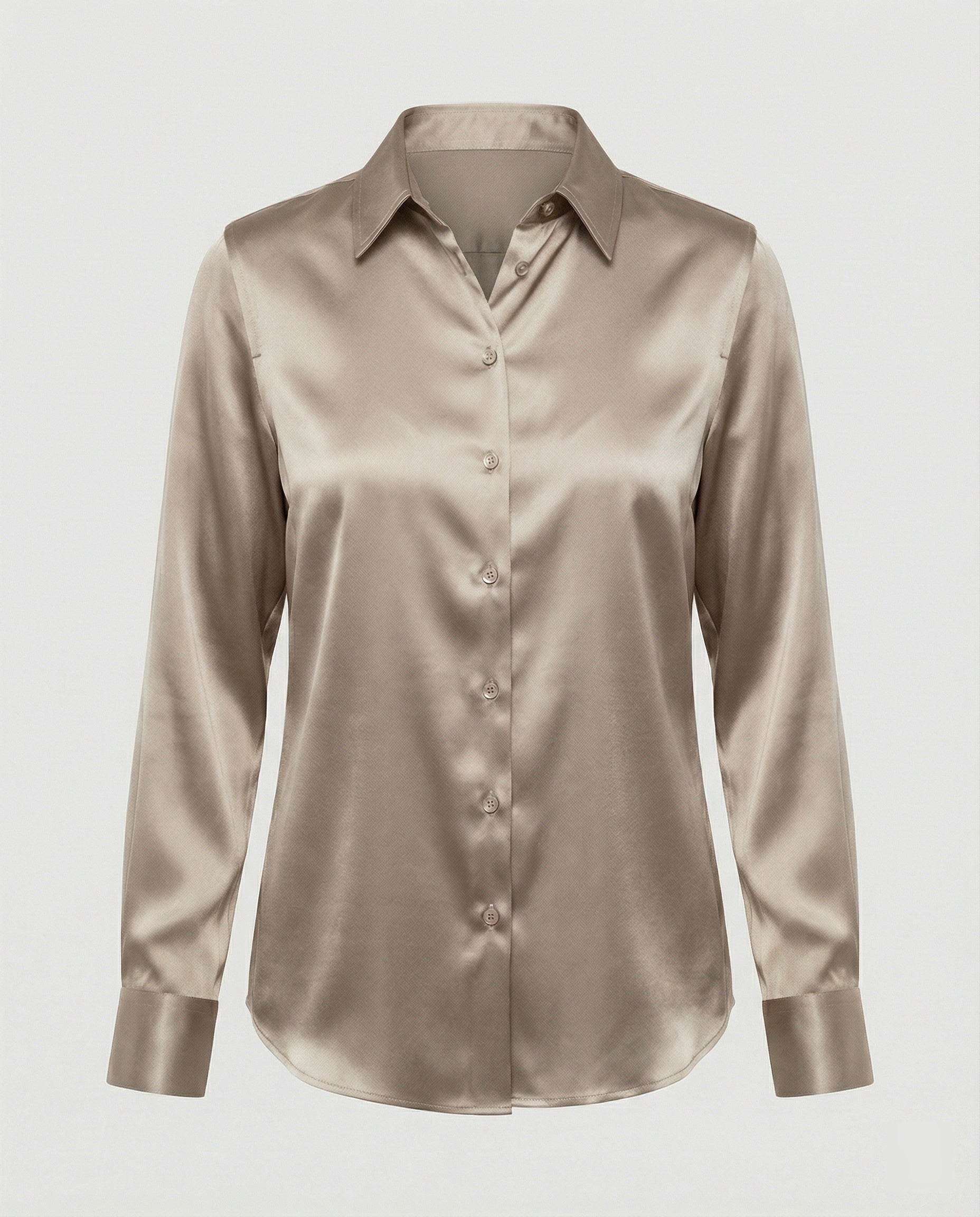 Blouse Women Satin Silky