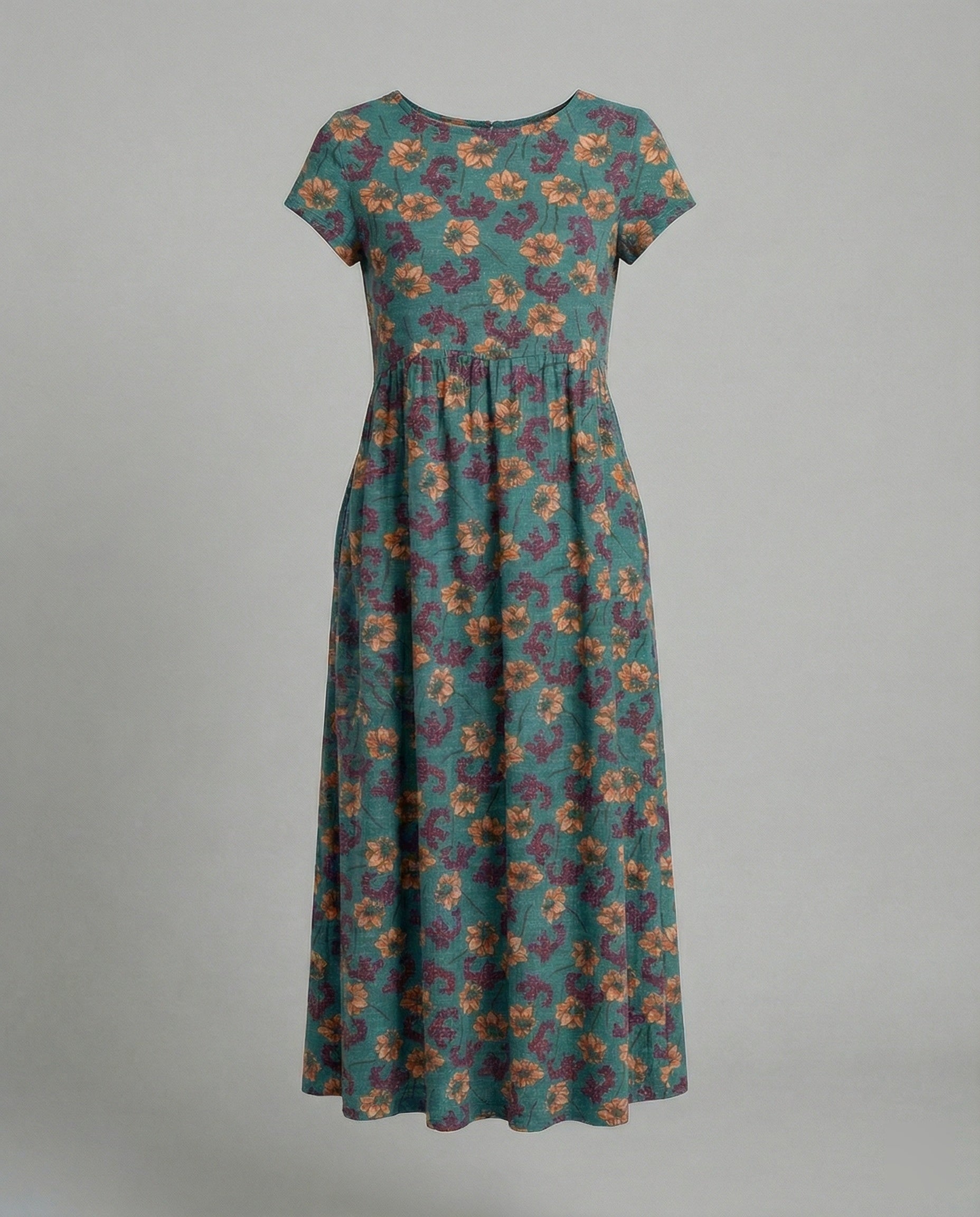 Women's Maxi Dress Patchwork A-Line