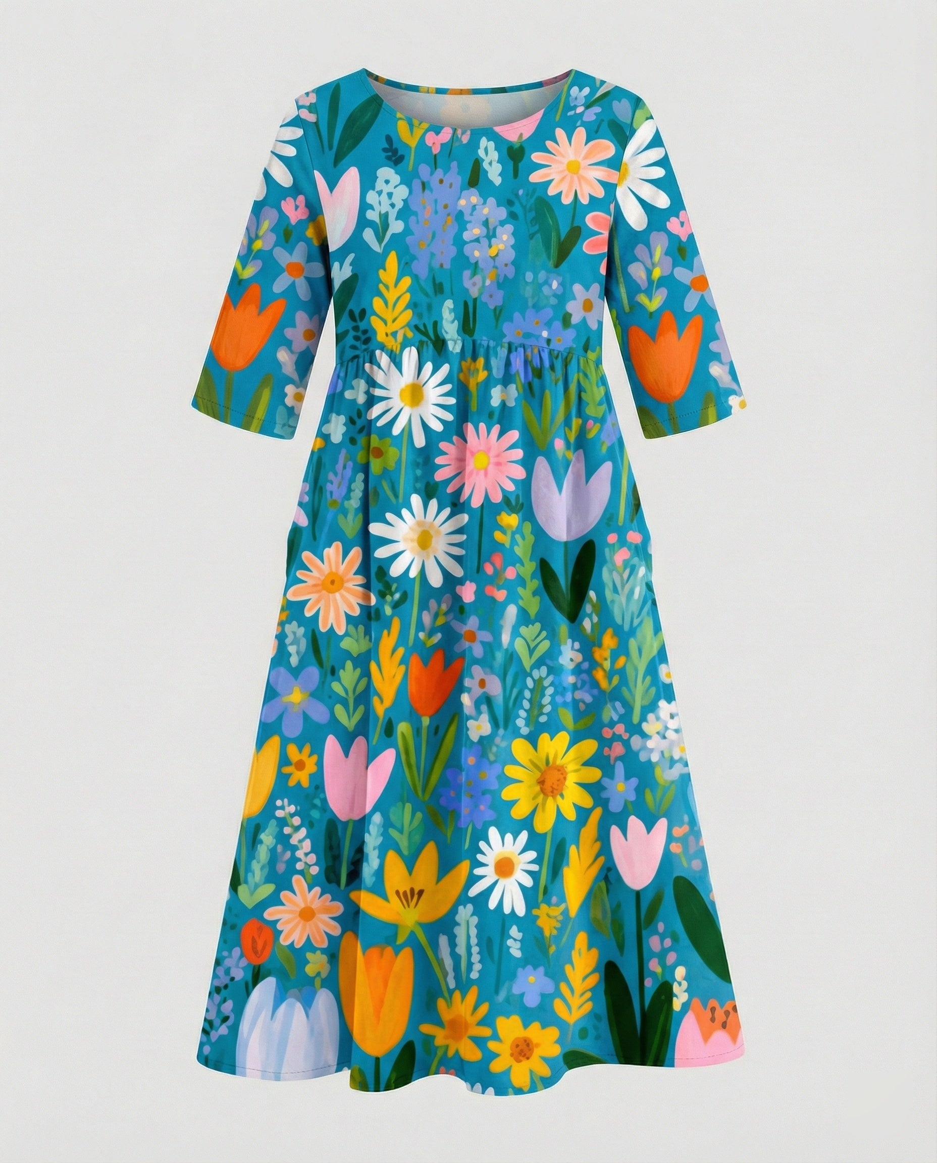 Women's Maxi Dress A-Line Flowing