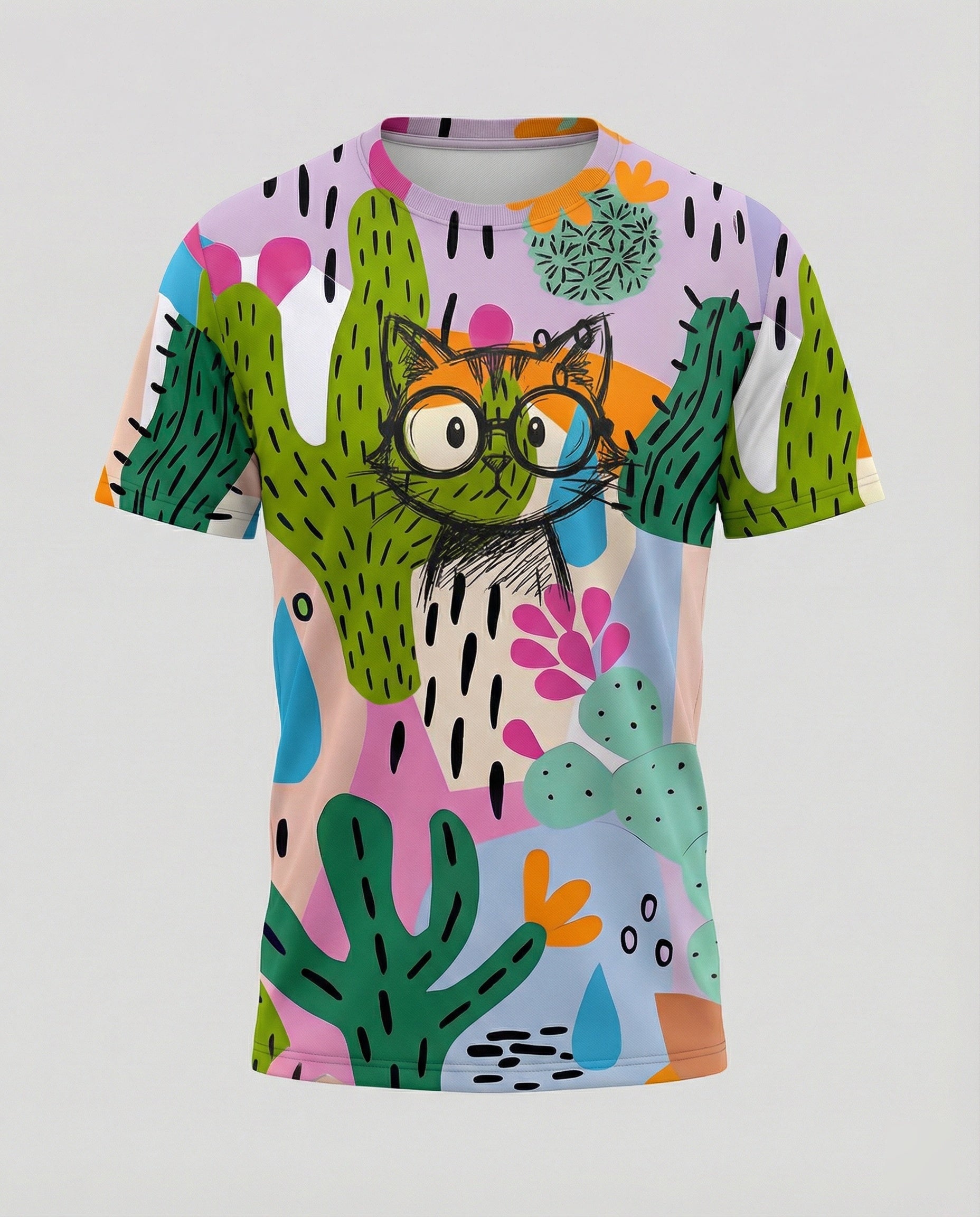 Short Sleeve Shirt Skull Print Women