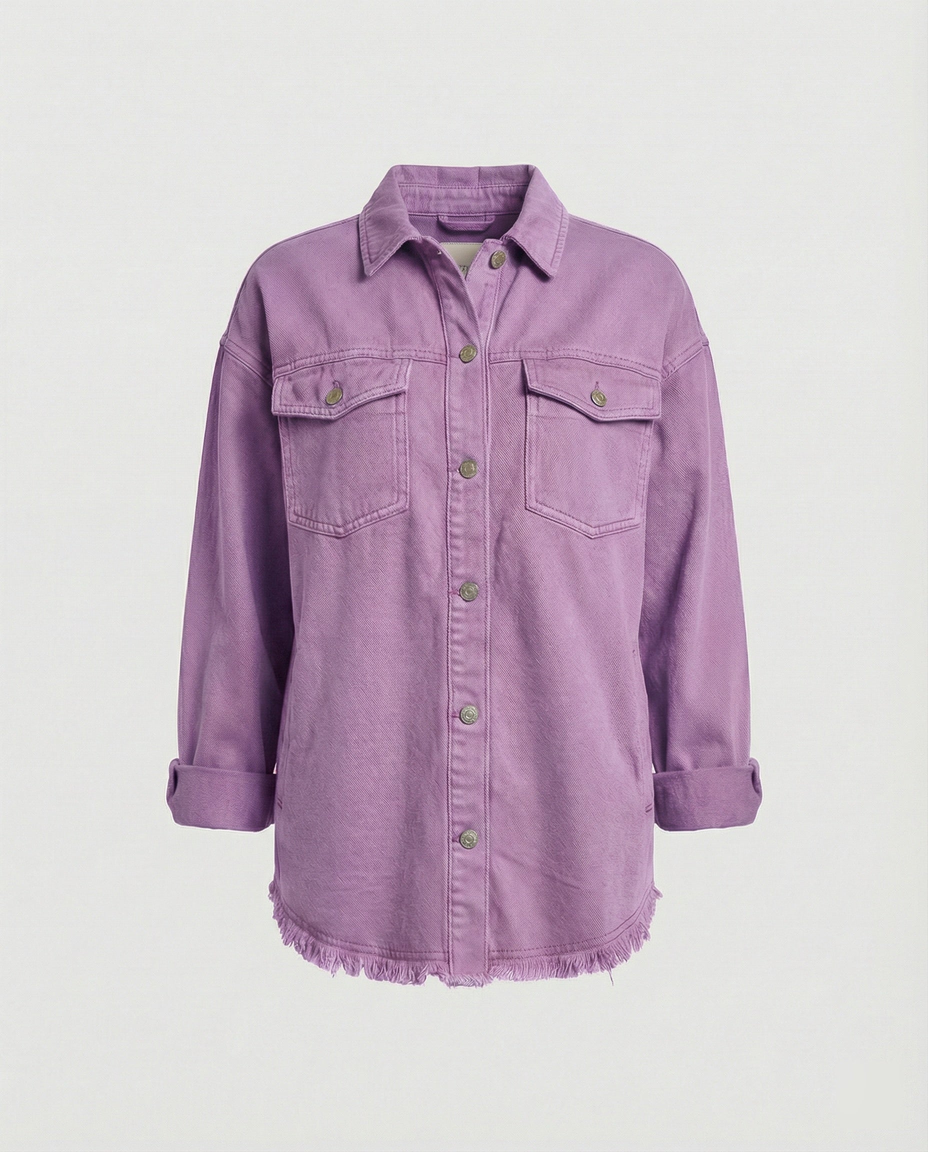 Women Long Sleeve Shirt Denim Jacket Style