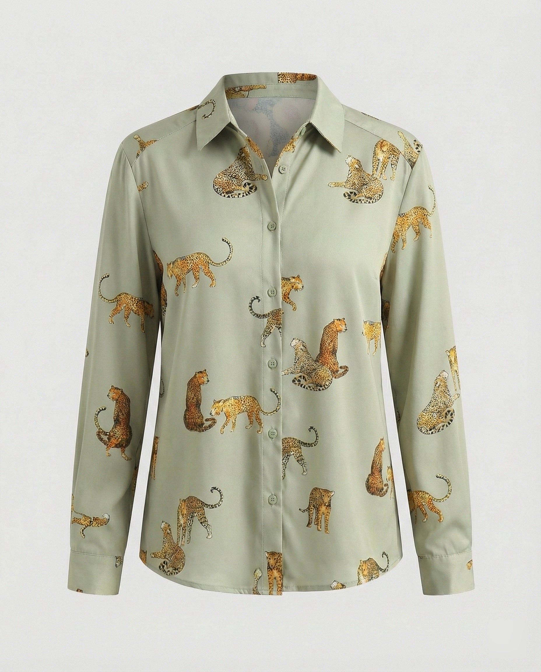 Light blouse women watercolor flowers