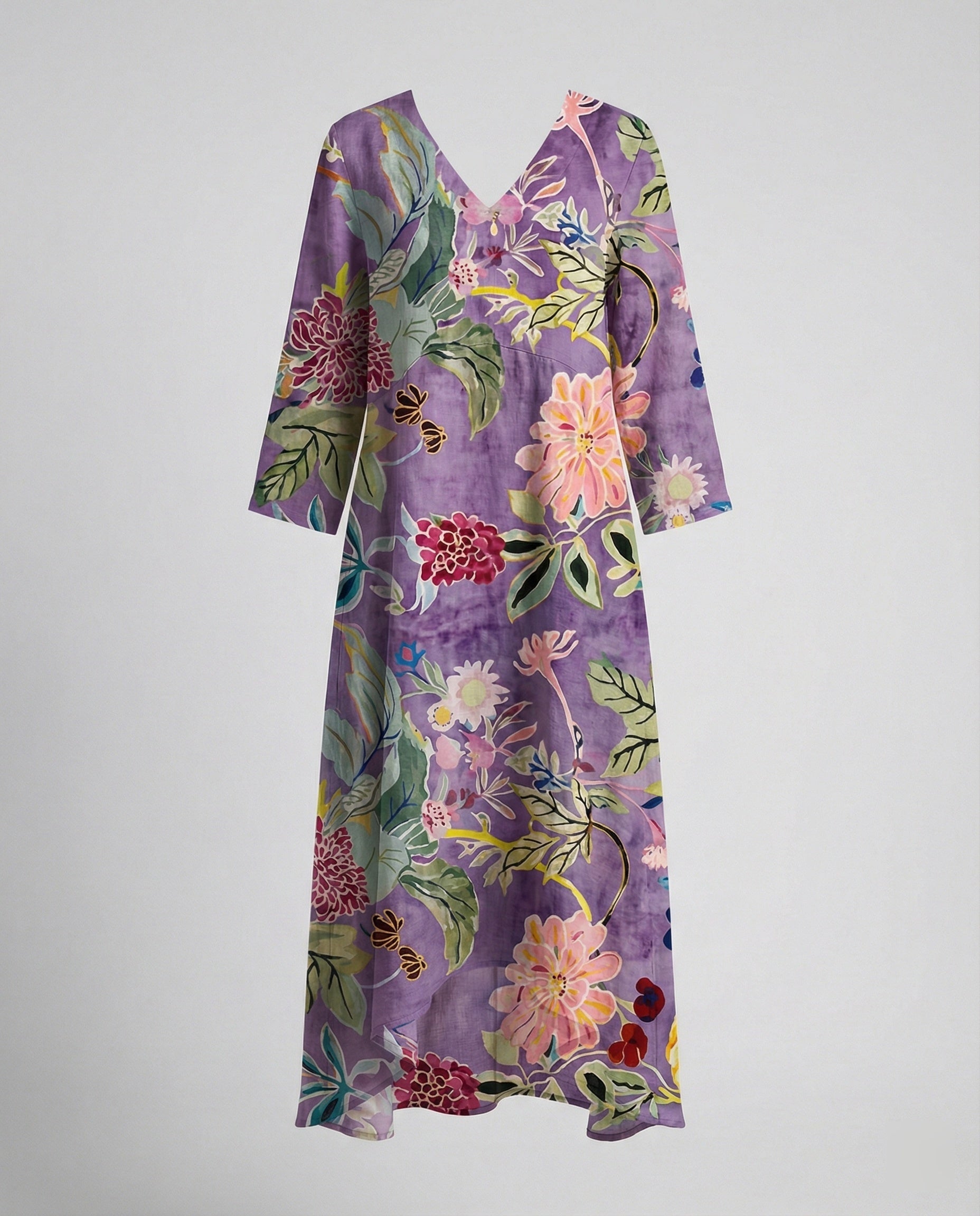 Boho Maxi Dress Summer Women Pockets