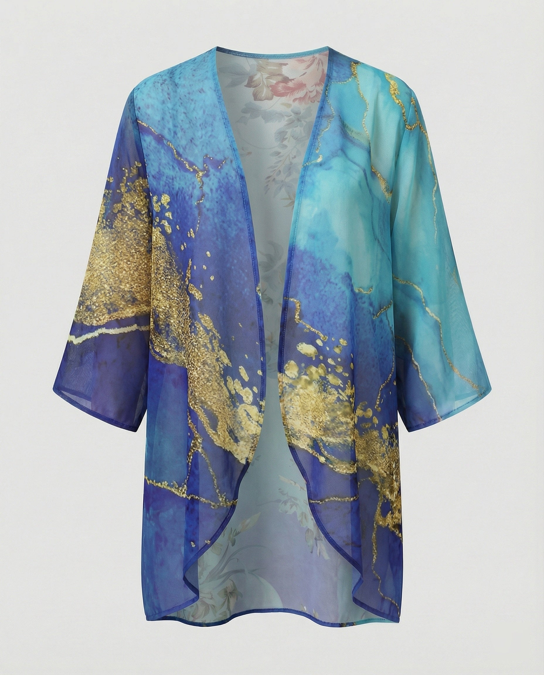 Open Kimono Women's Floral