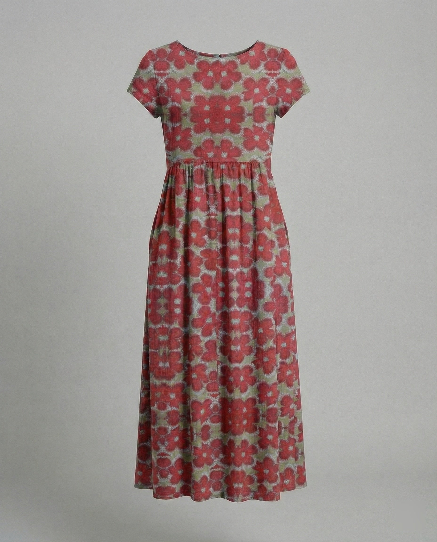 Women's Maxi Dress Patchwork A-Line