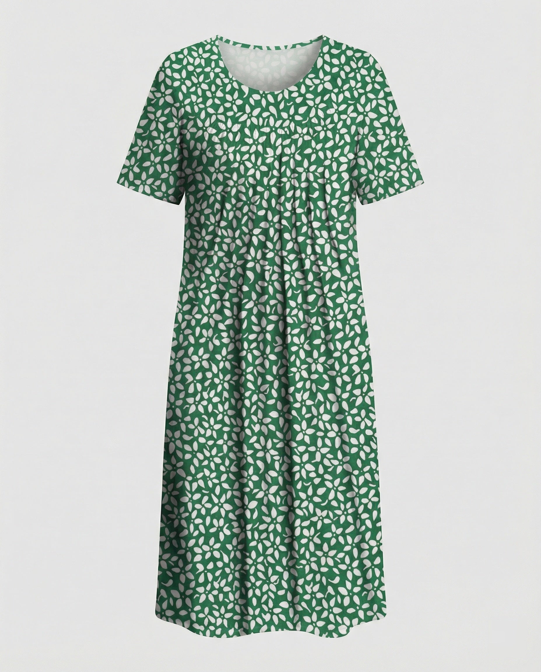 Ladies leisure dress jersey knee-length