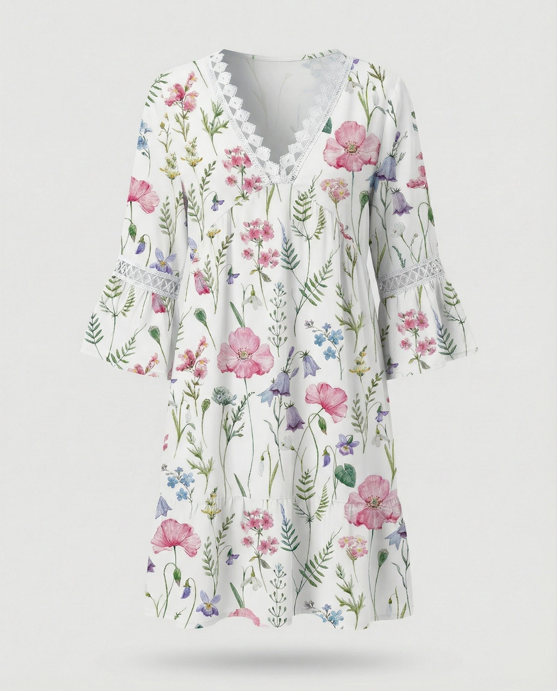 Women's Mini Dress A-Line Floral