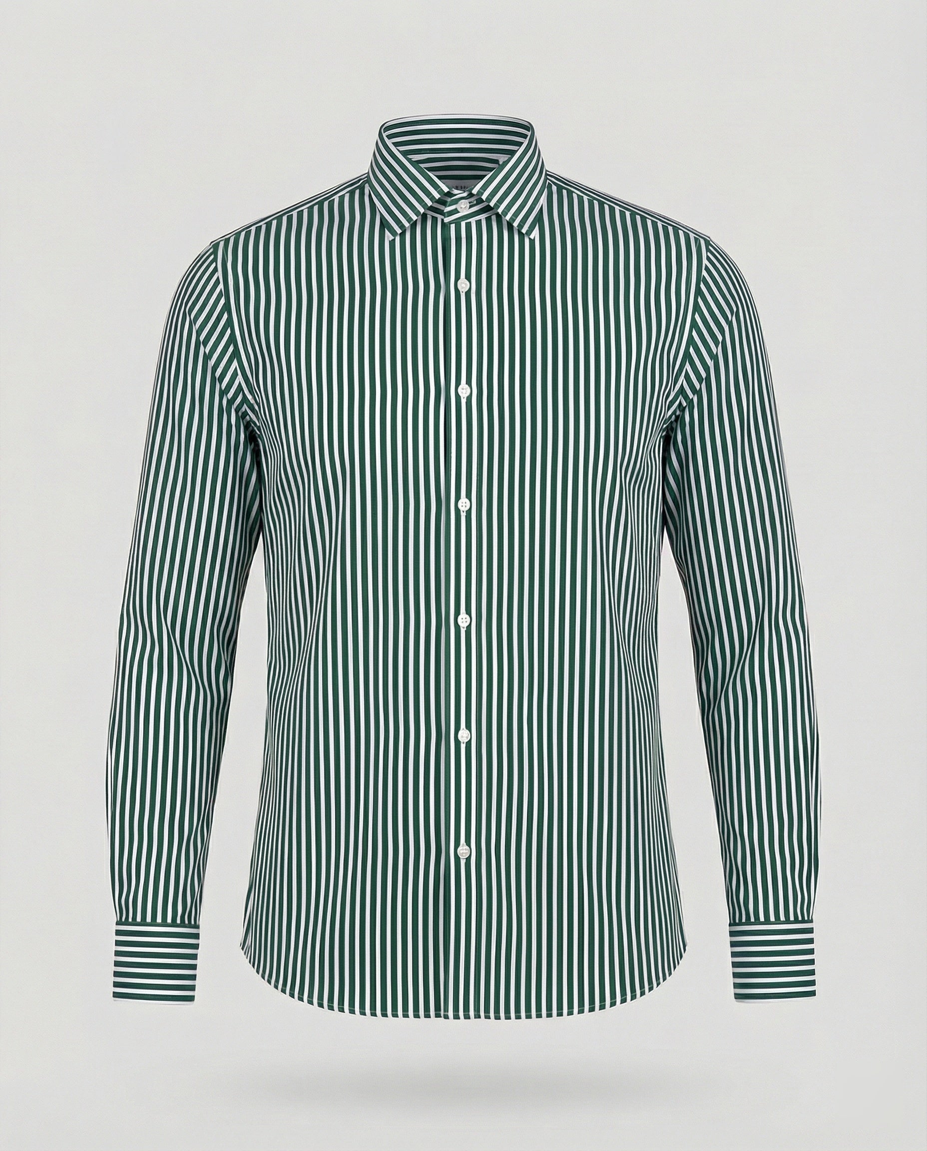 Men's Business Shirt Striped Kent Collar