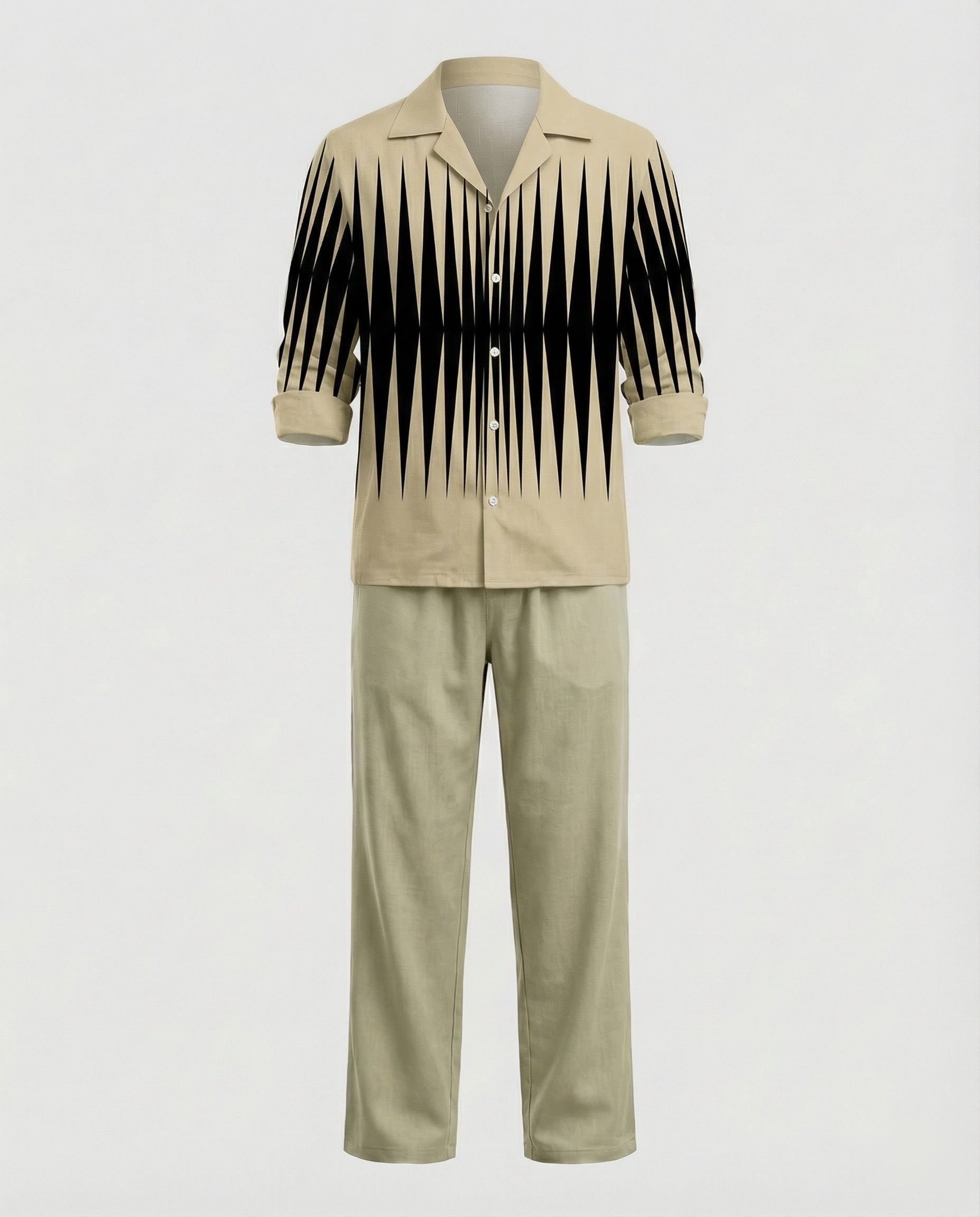 Men's Two-Piece Set Viscose Leisure