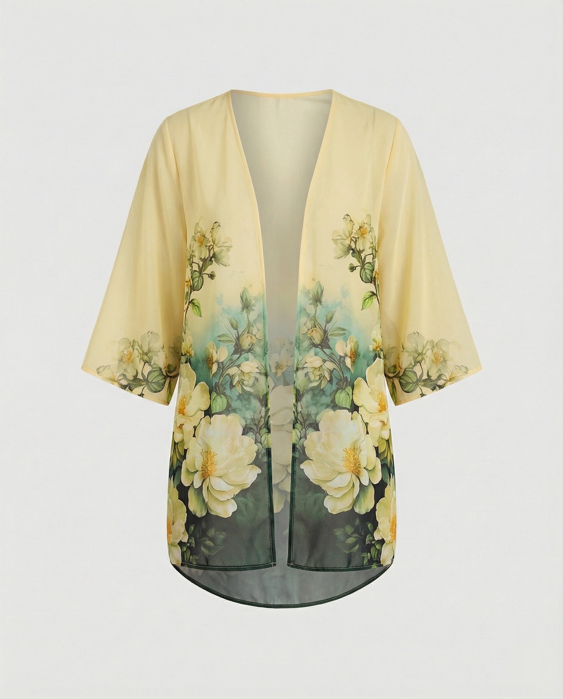 Open Kimono Women's Floral