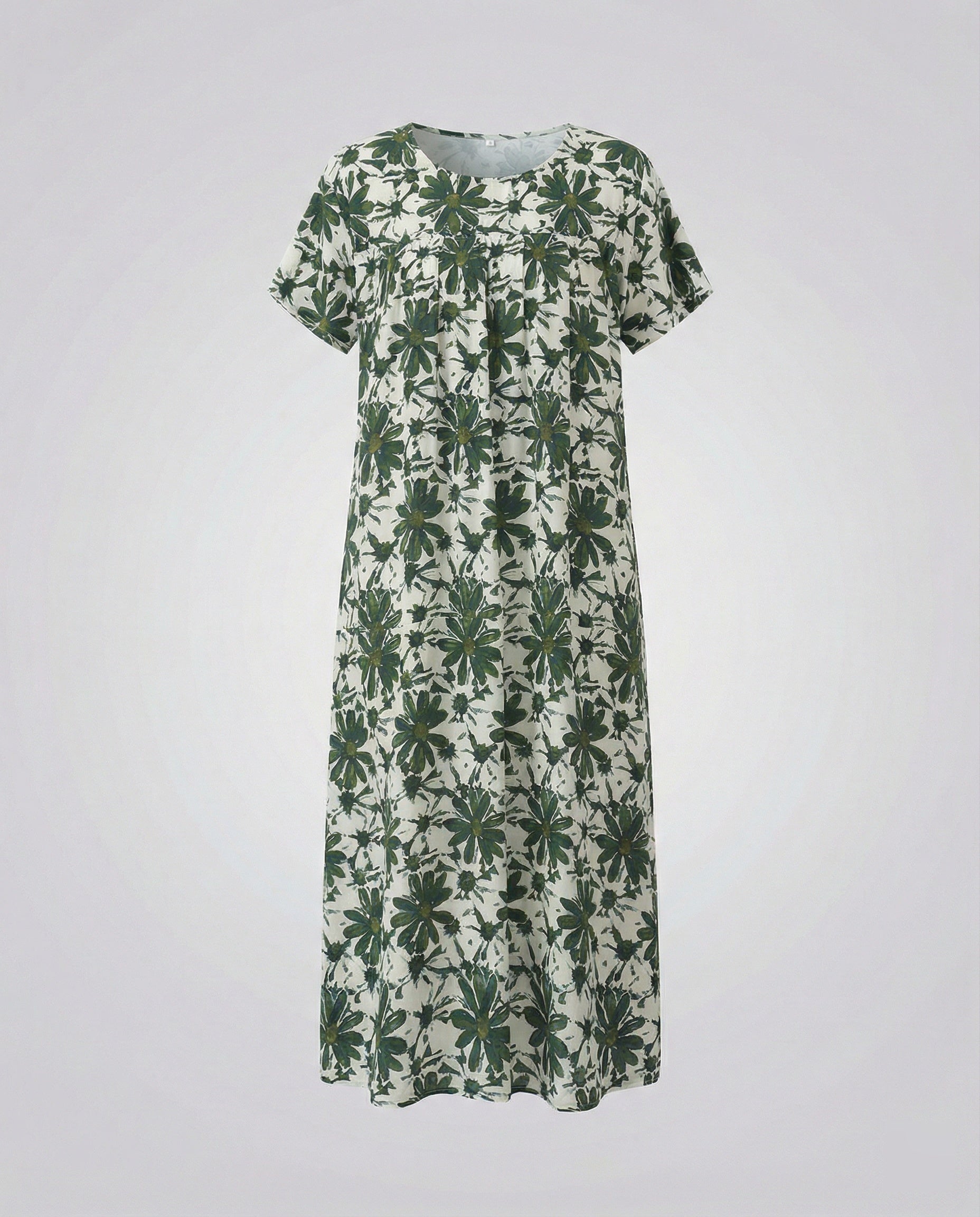 Lightweight Midi Dress Women With Pockets