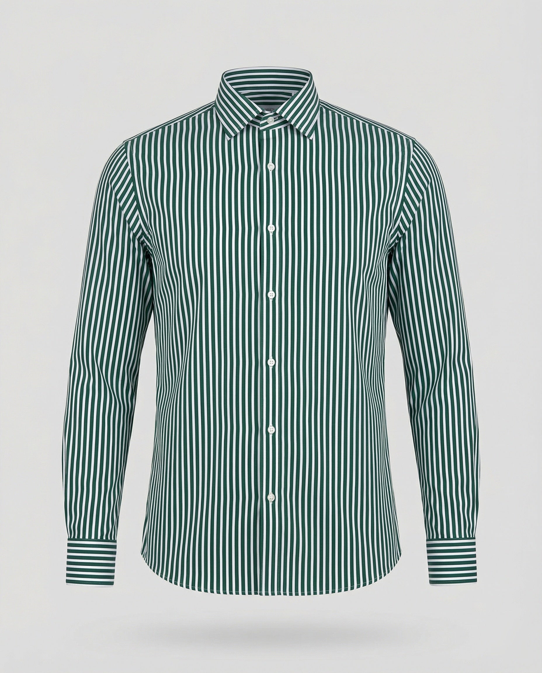 Men's Business Shirt Striped Kent Collar