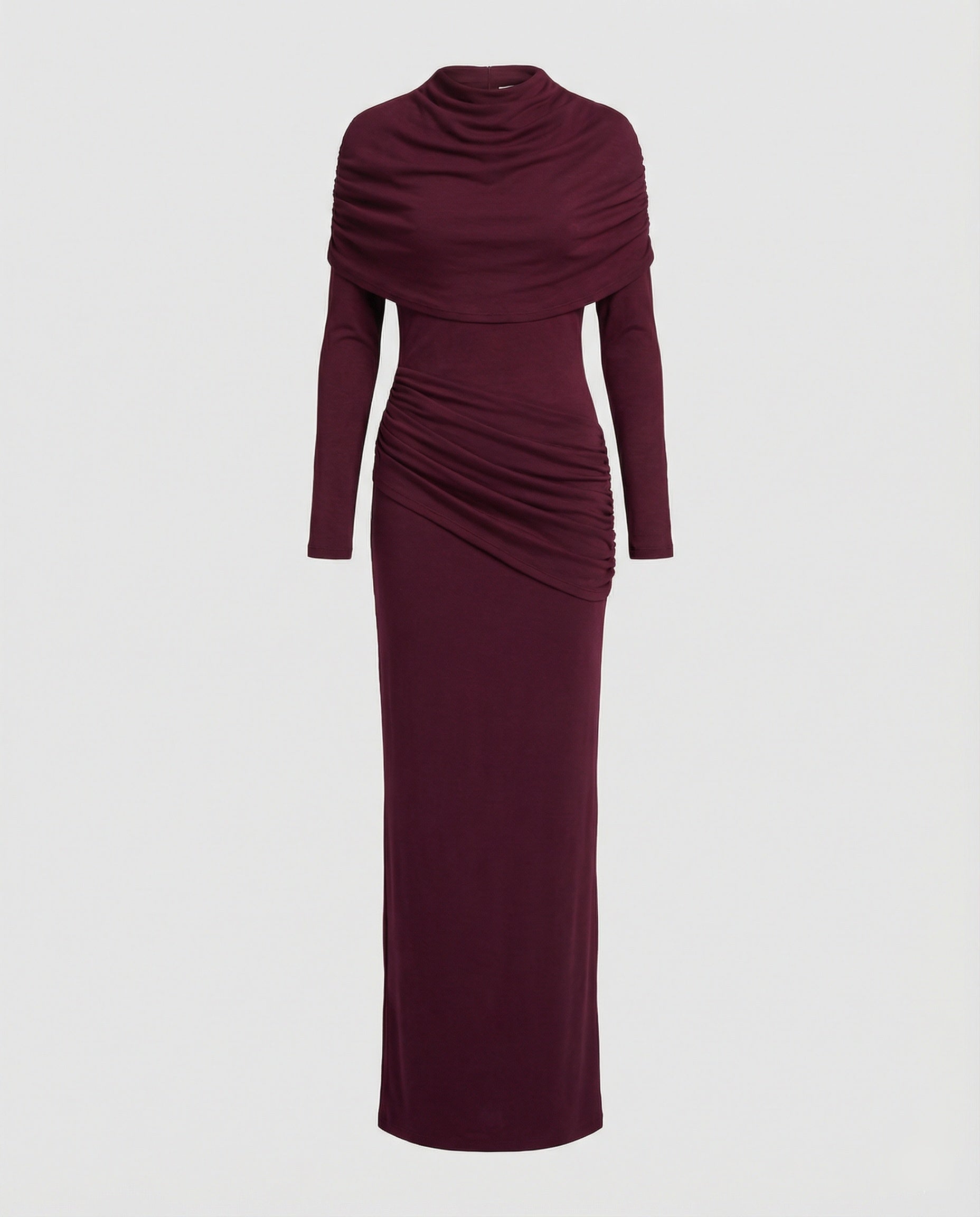 Women’s Maxi Dress with Draping