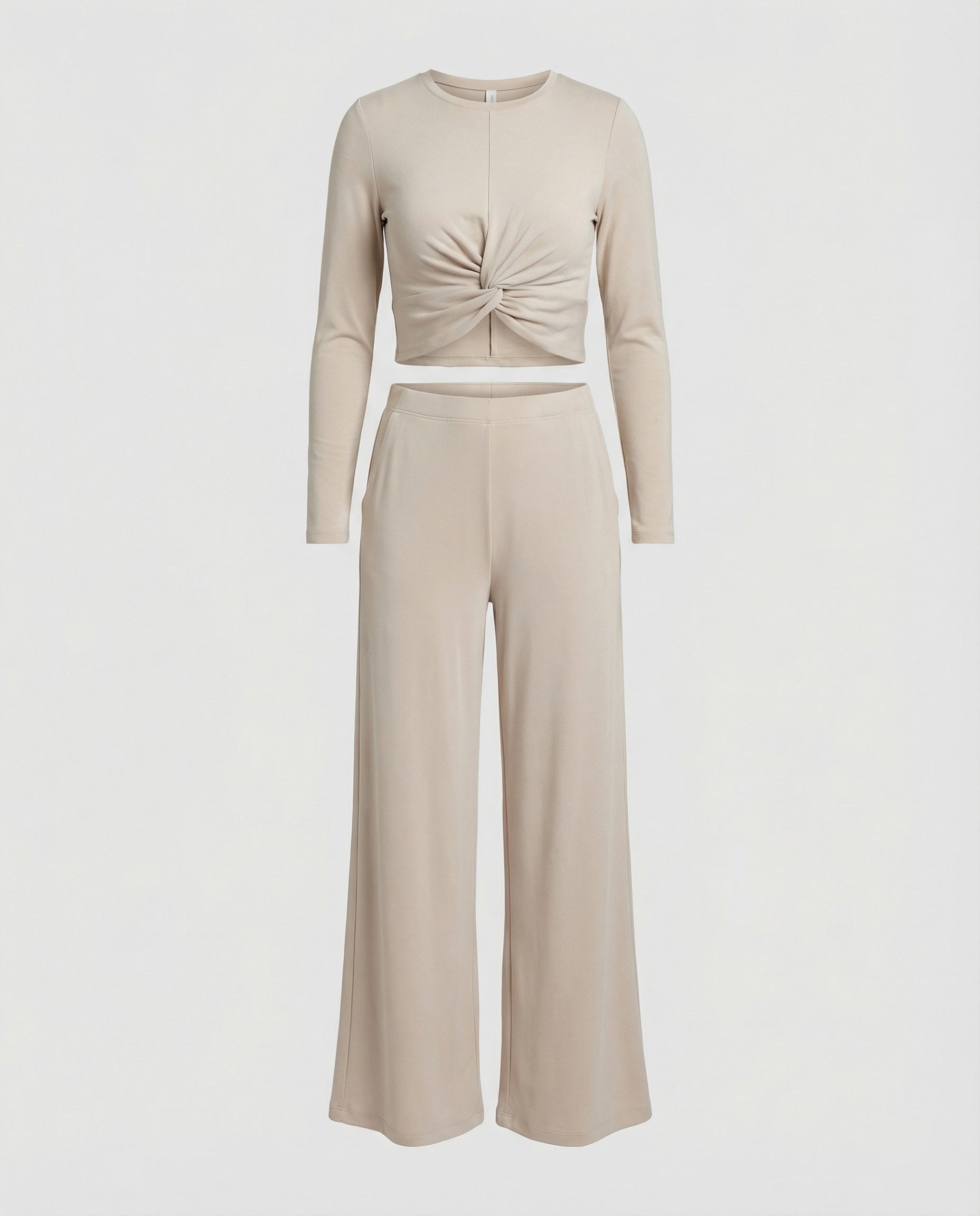 Leisure pants women with wide leg