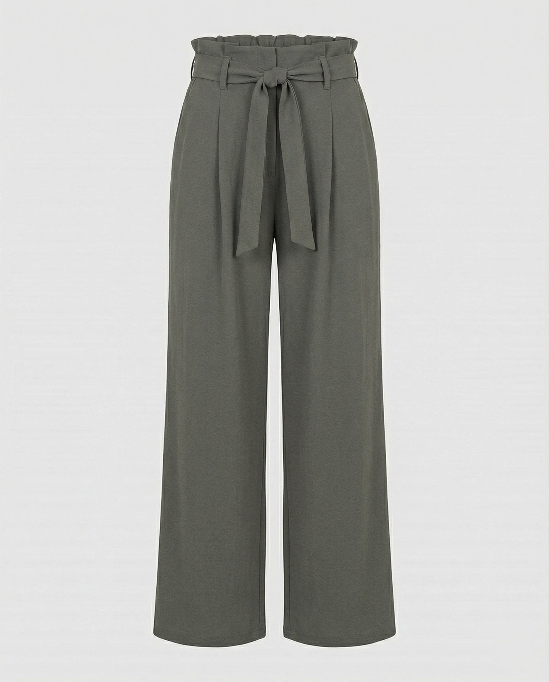 Women's Fabric Trousers Women's Palazzo High Waist