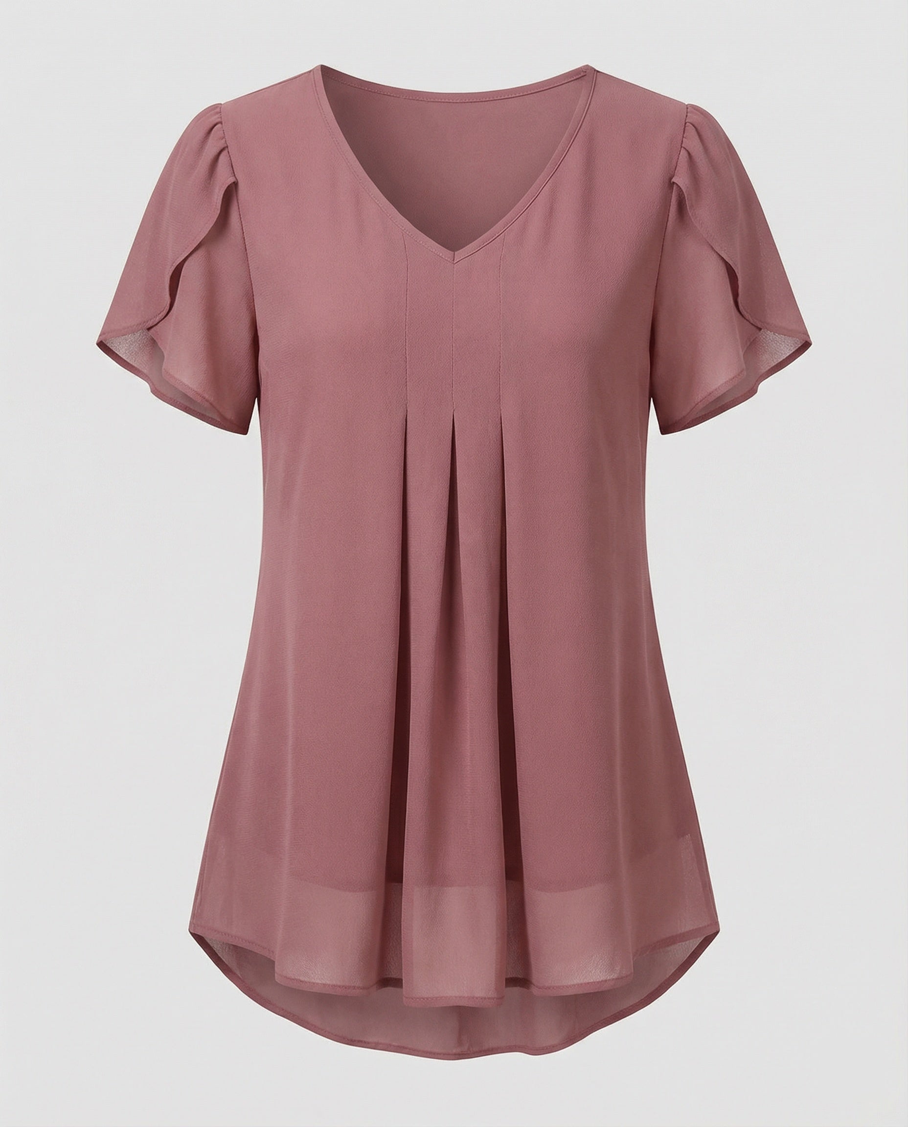 Tunic blouse ladies with butterfly sleeves