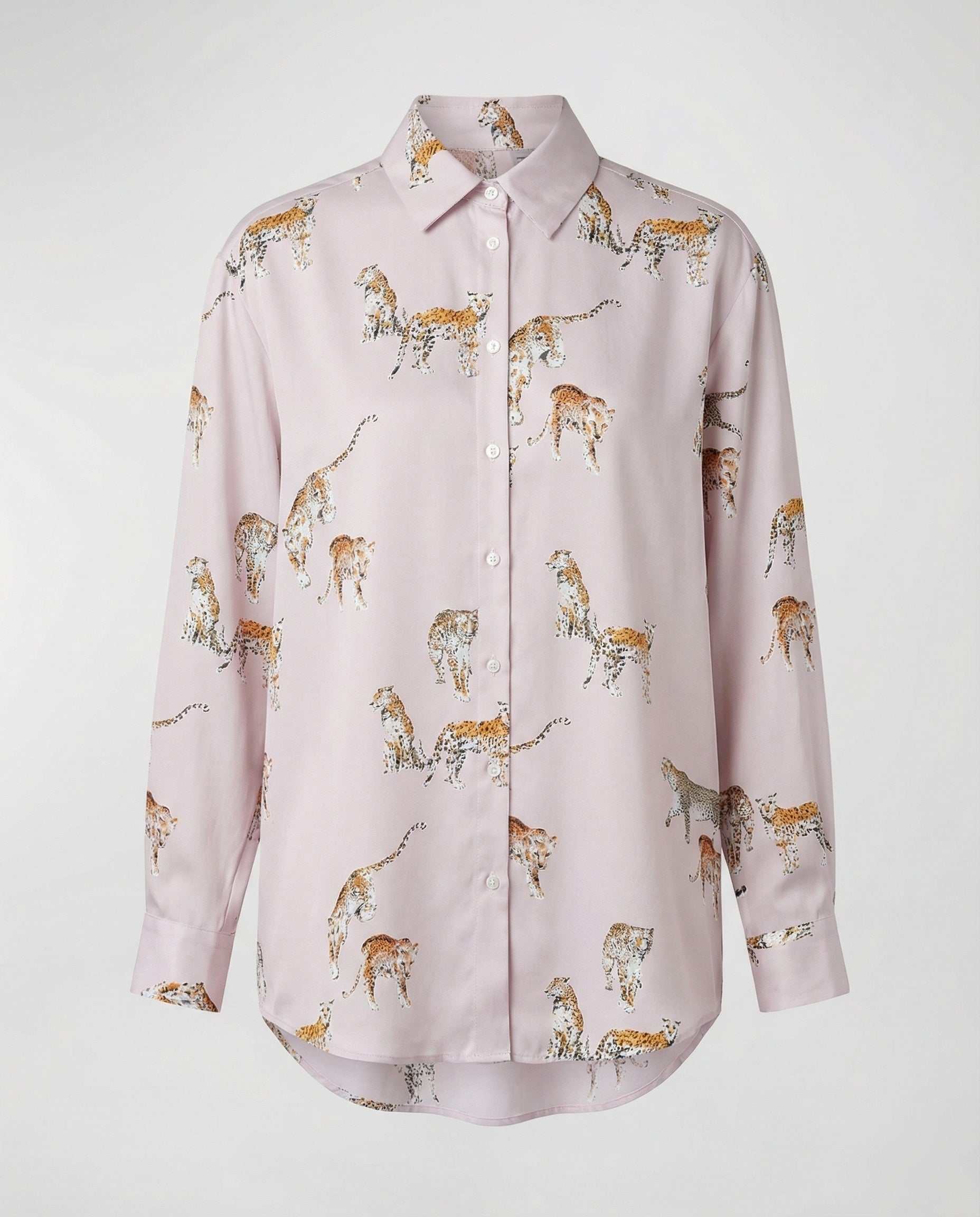 Light blouse women watercolor flowers