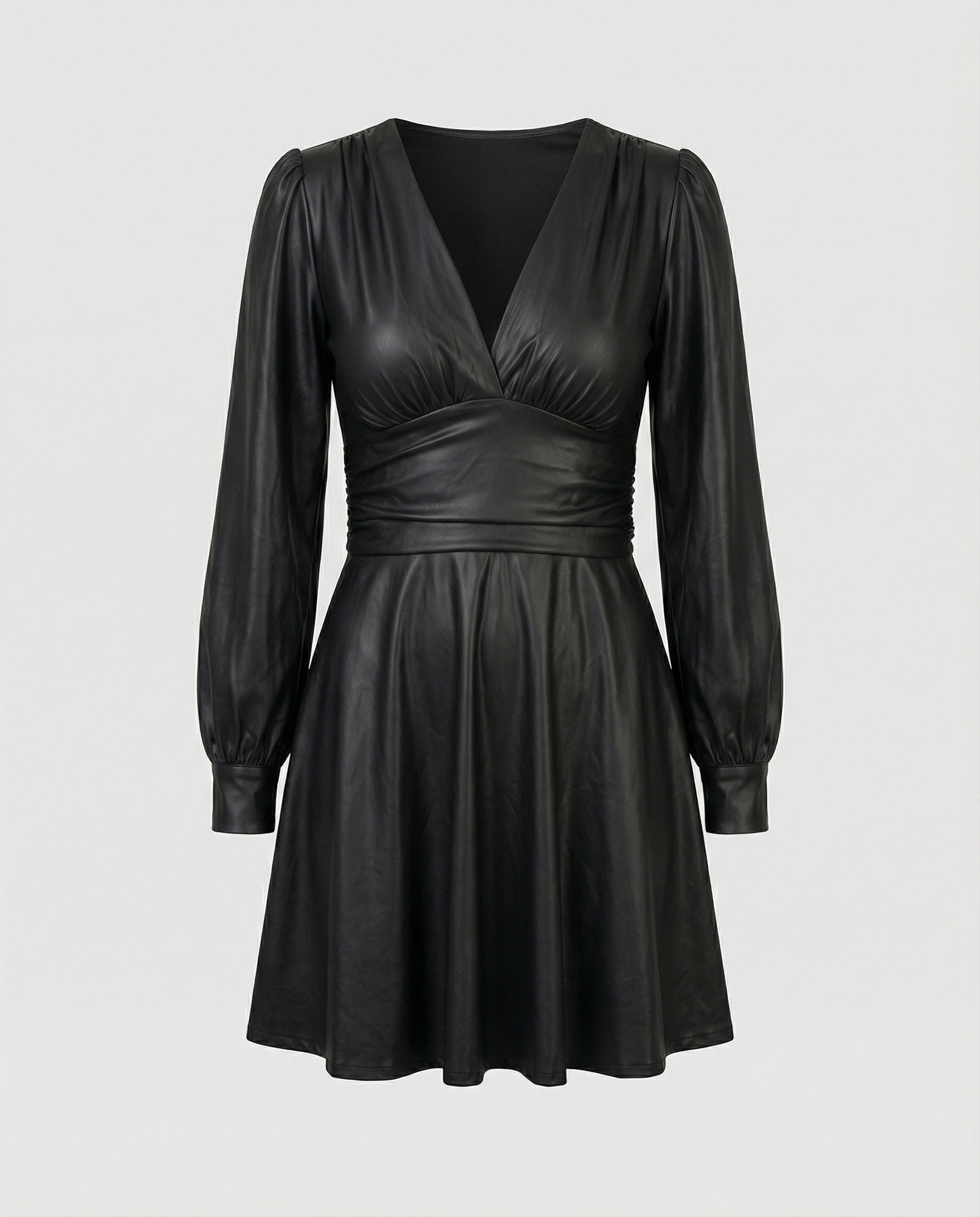Women's Cocktail Dress Elegant Wrap Look