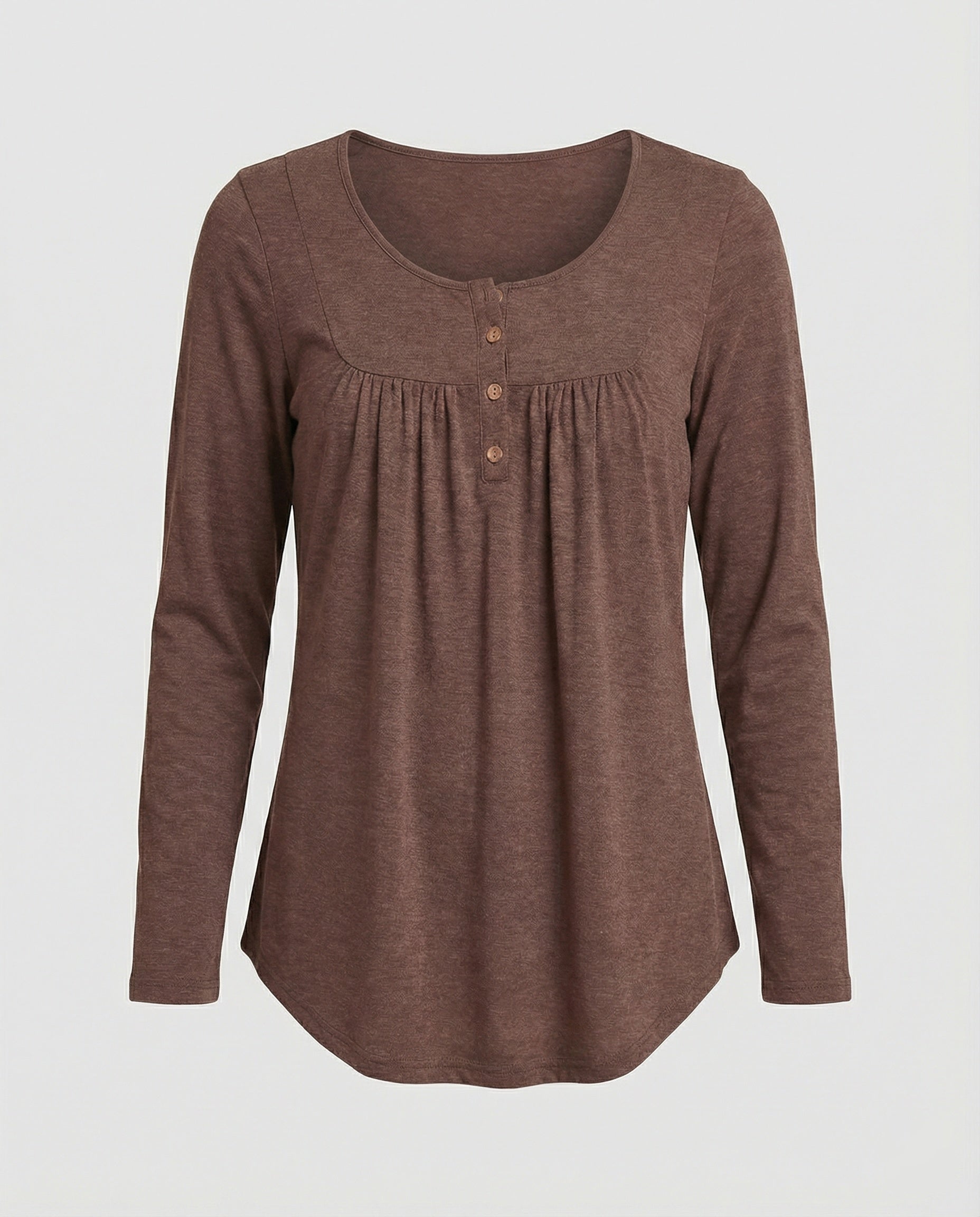 Women's Tunic Women's Long Sleeve Henley