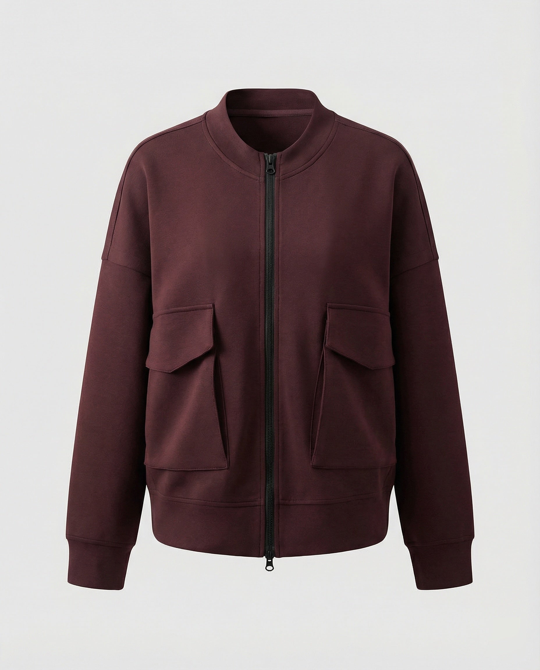 Women's bomber jacket with practical pockets