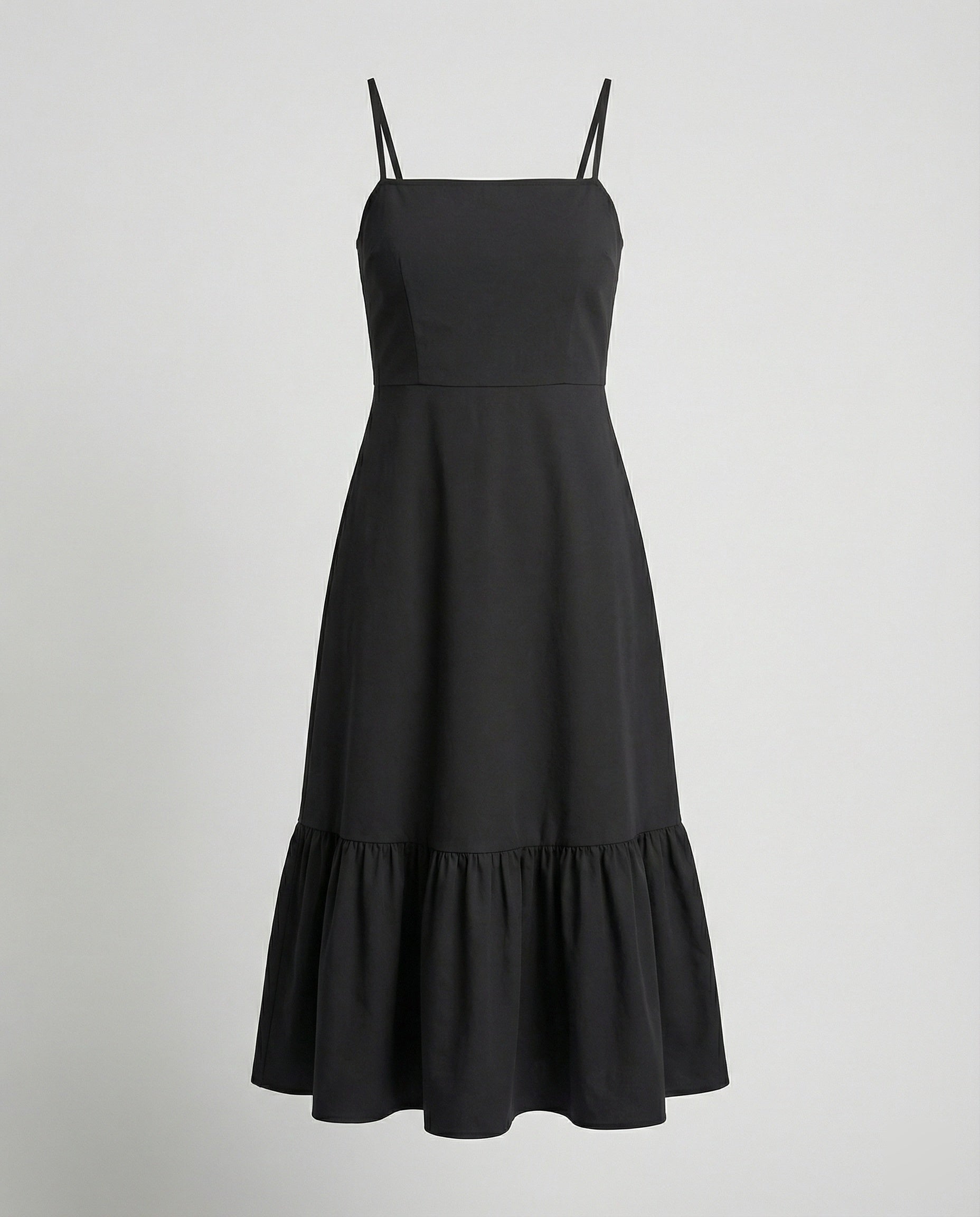 Women's Maxi Dress with Slim Straps