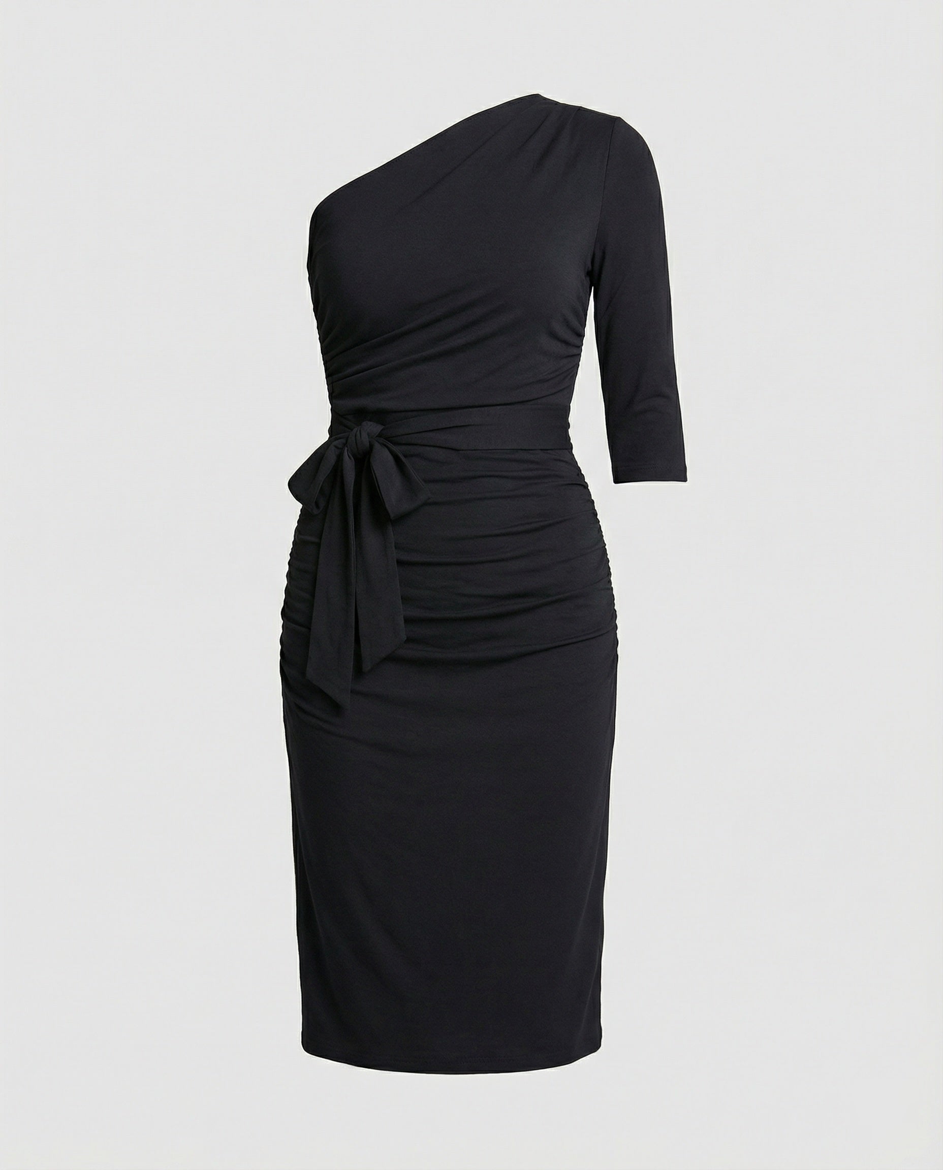 Women's figure-hugging wrap dress
