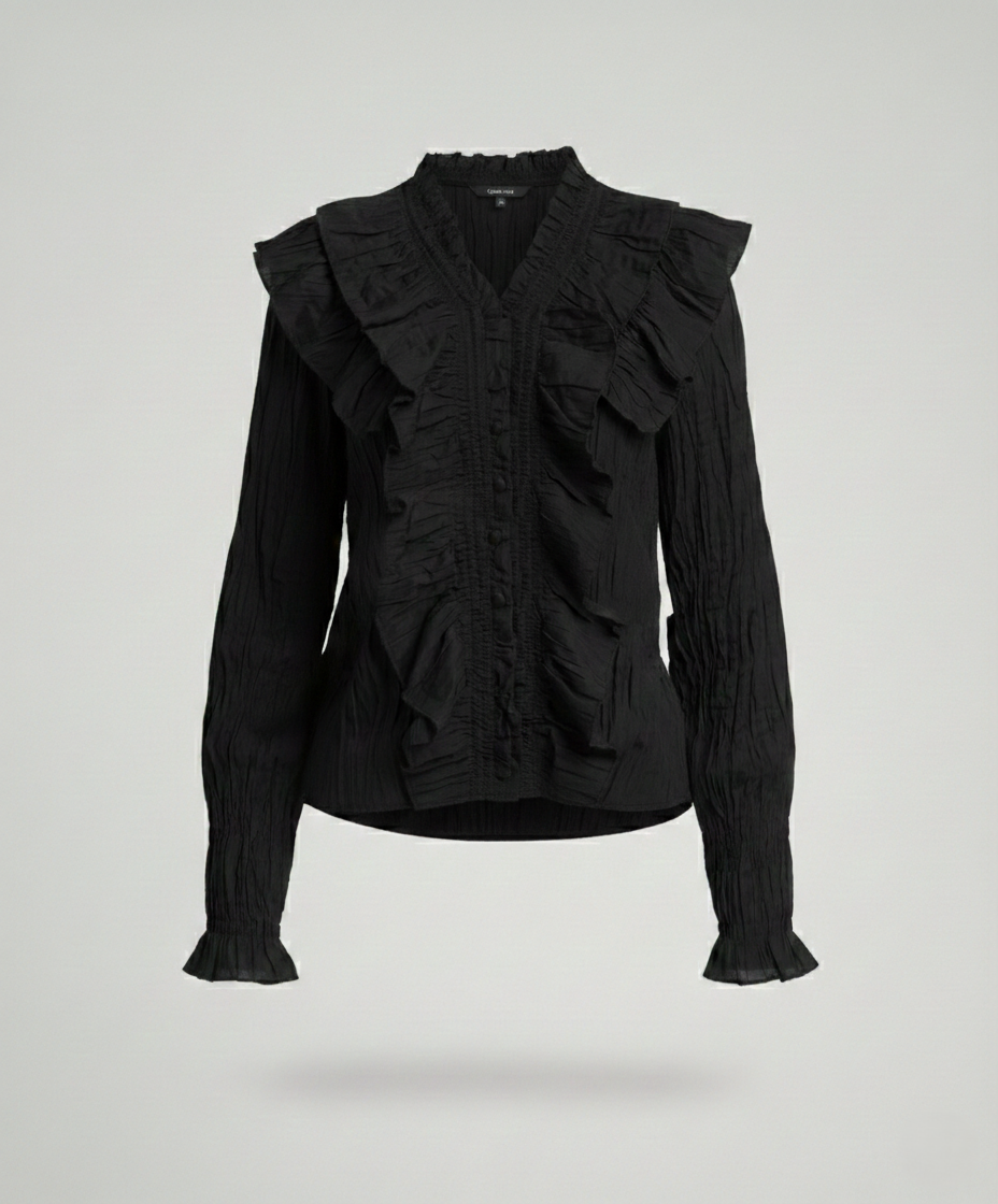 Blouse Women Elegant with Ruffles