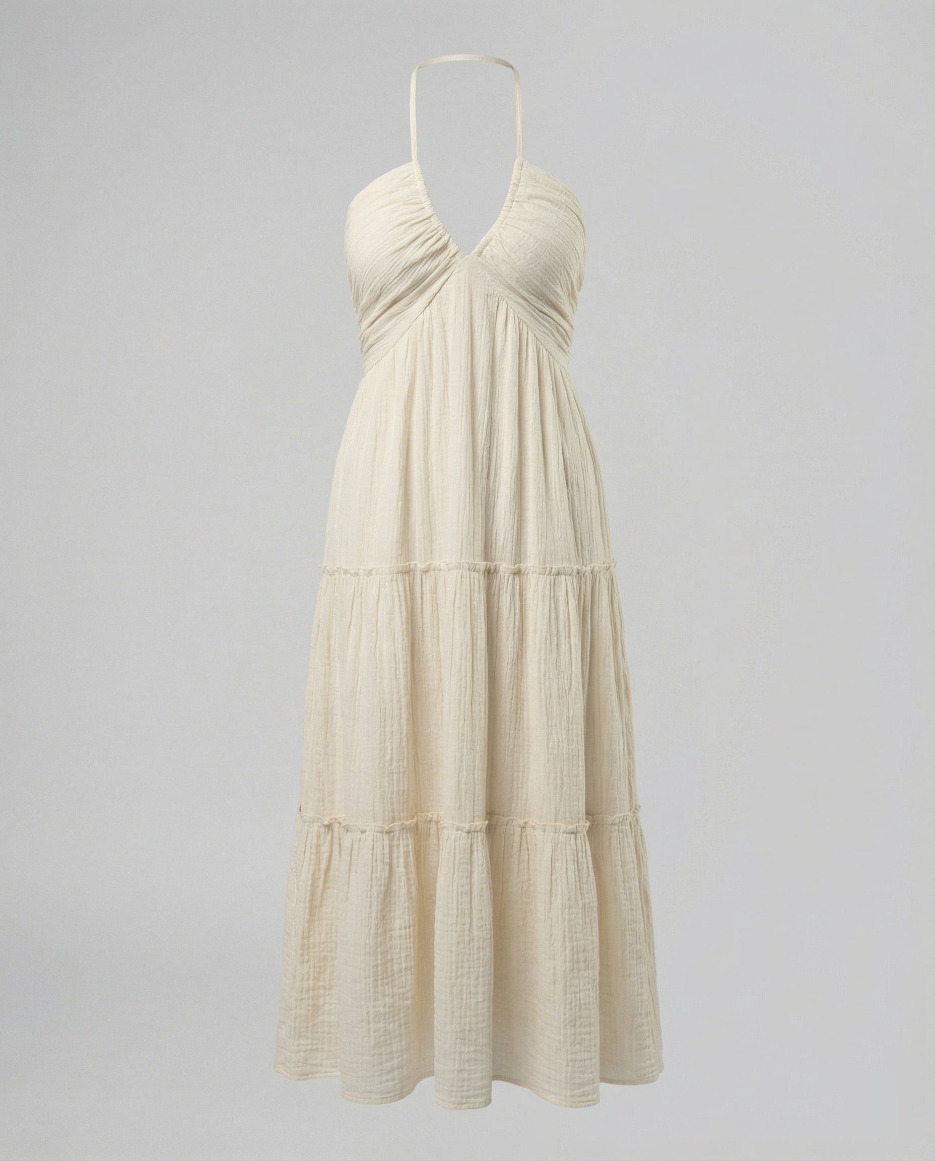 Women's Maxi Dress with Flowing Skirt
