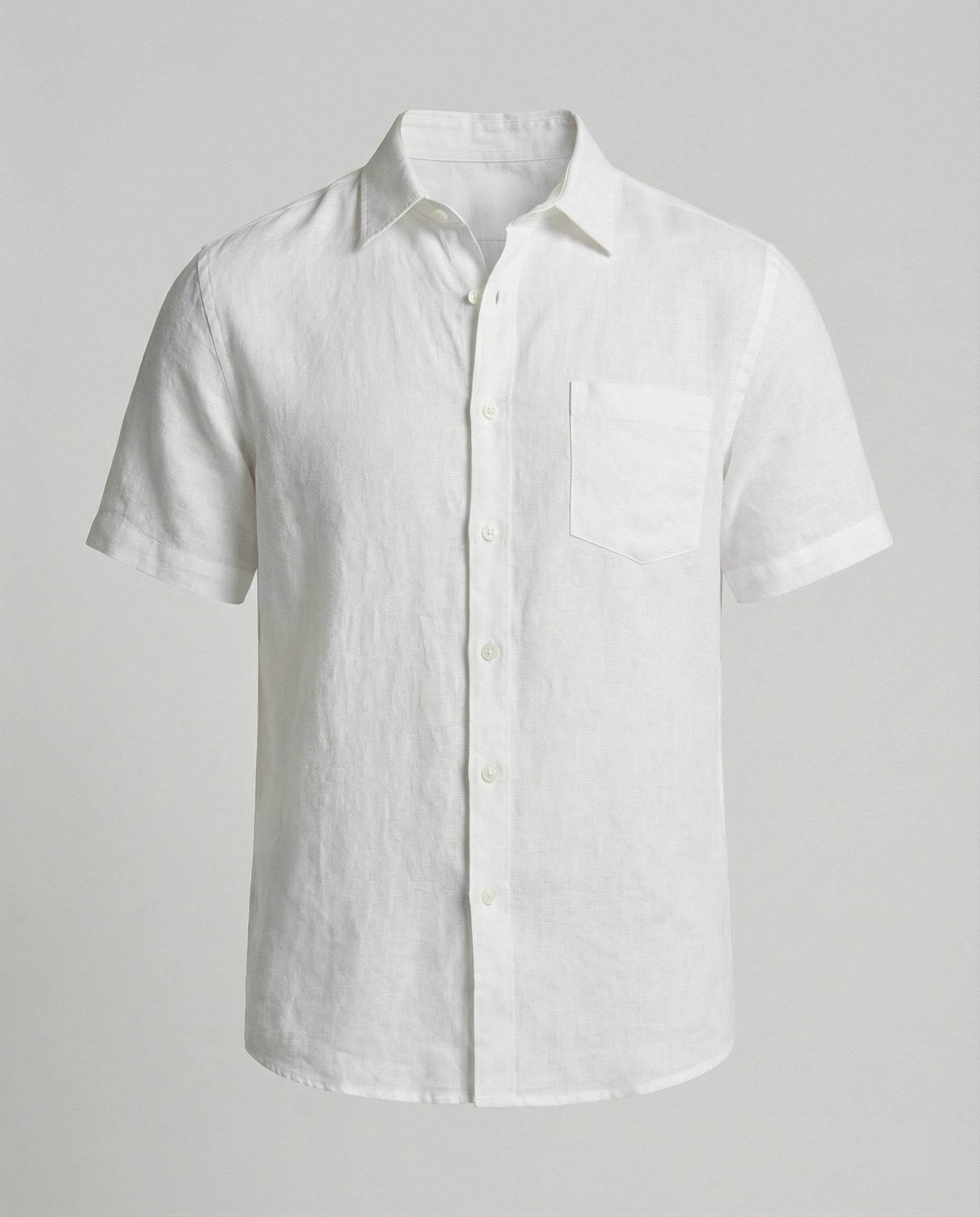 Short Sleeve Hawaii Shirt Men Palm Print