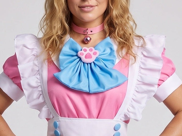 Women's playful costume set with ruffles and bows Chichicherry
