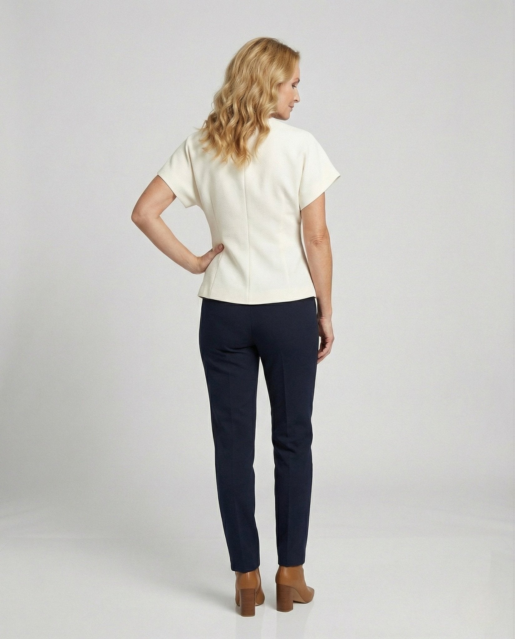 Short Blazer Asymmetrical With Peplum Women - Chichicherry