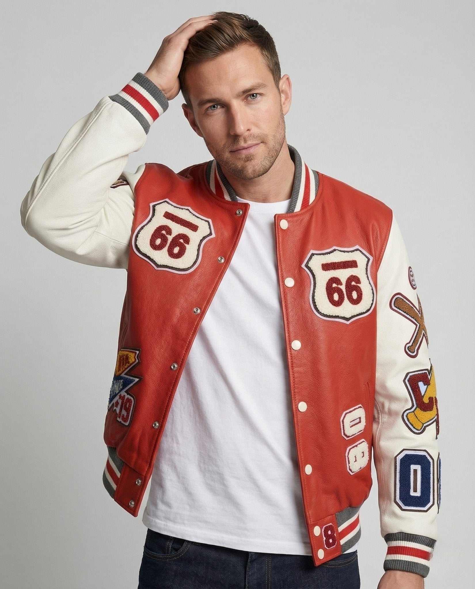 Unisex College Letterman Jacket - Chichicherry
